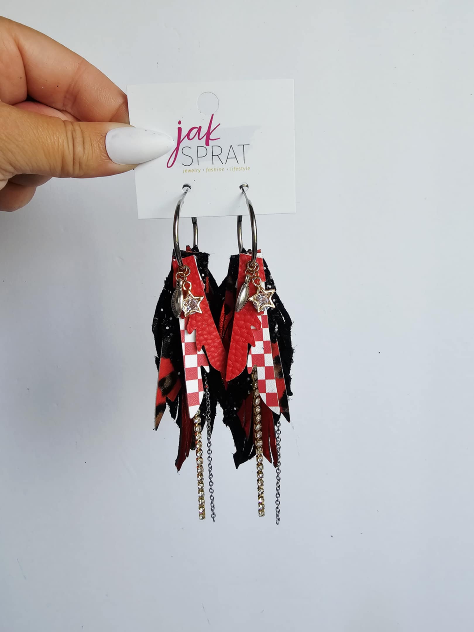 Boujee at the Ballfield FOOTBALL EDITION | Red & Black HIY10BR