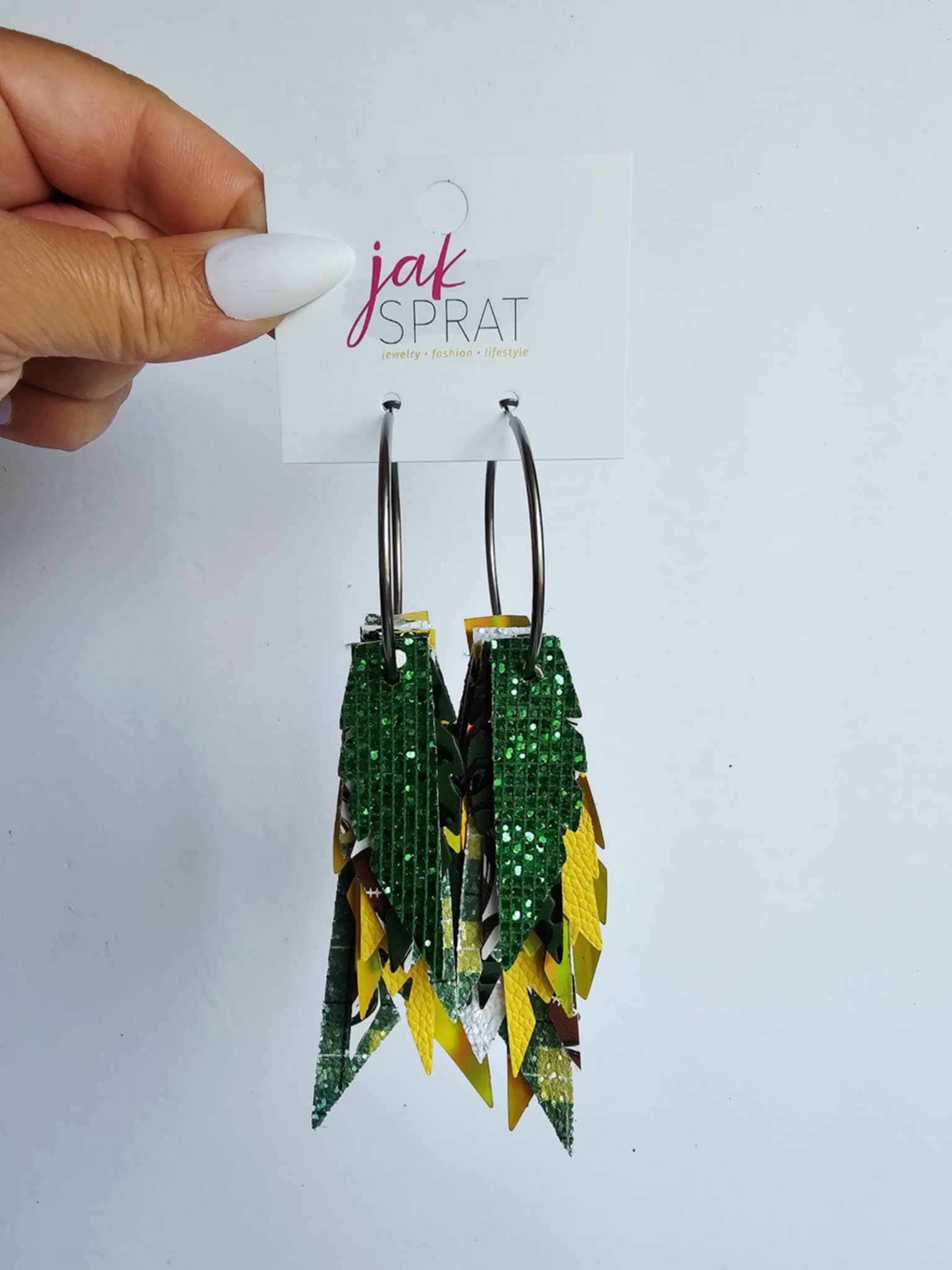 Boujee at the Ballfield FOOTBALL EDITION | Green & Yellow HHY27GY