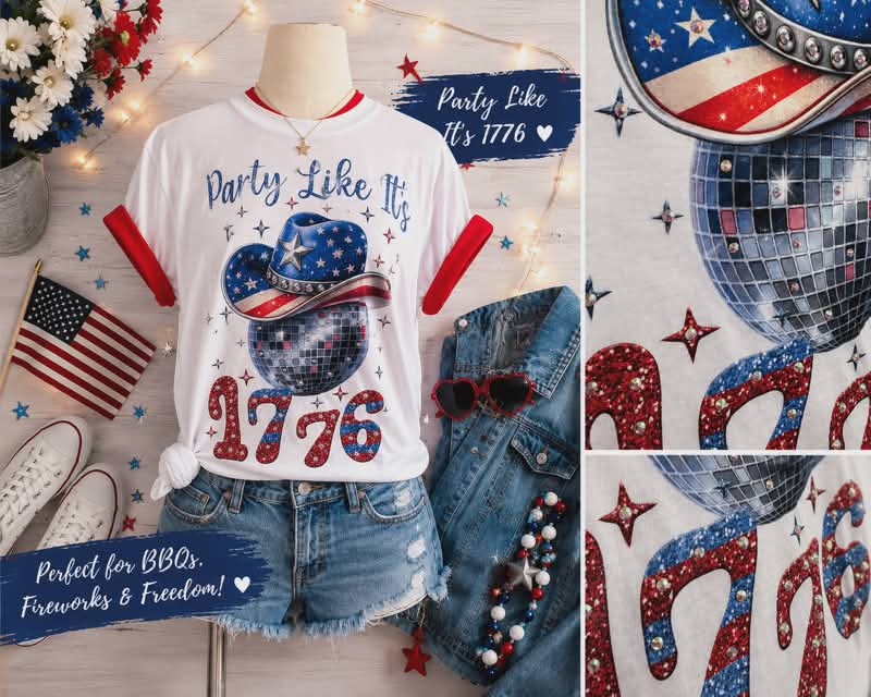 Party Like It's 1776 Tee