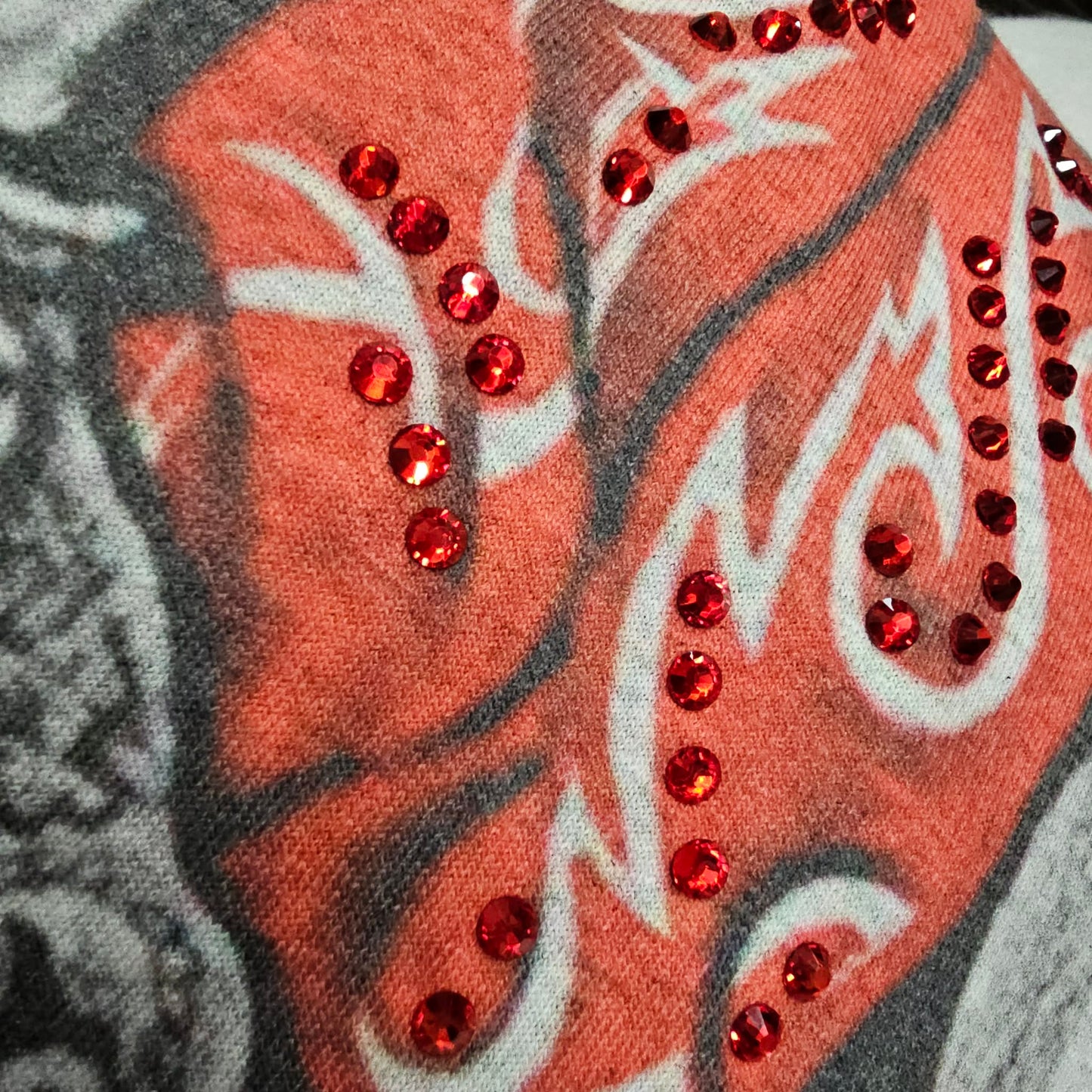 Red-y in Rhinestones Boots