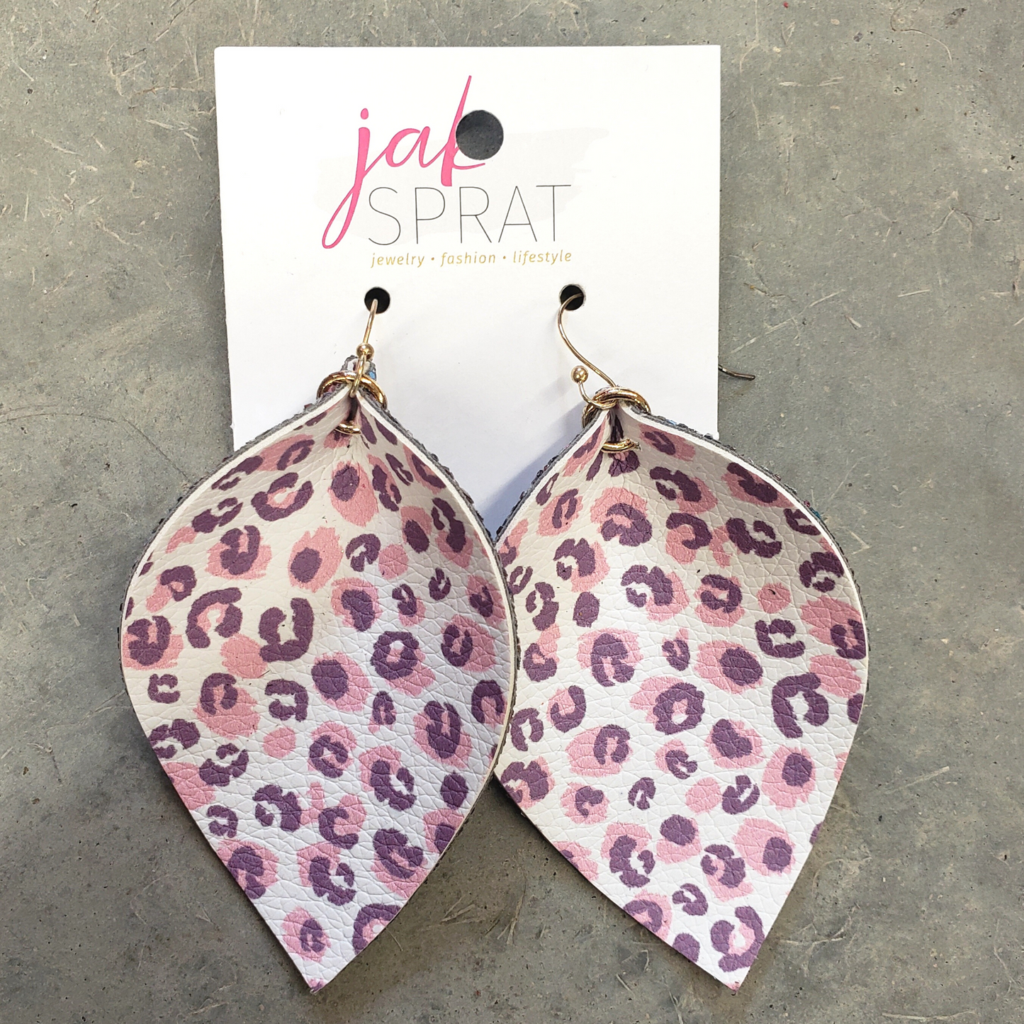 Pinched Leaf | Cheetah Pastel