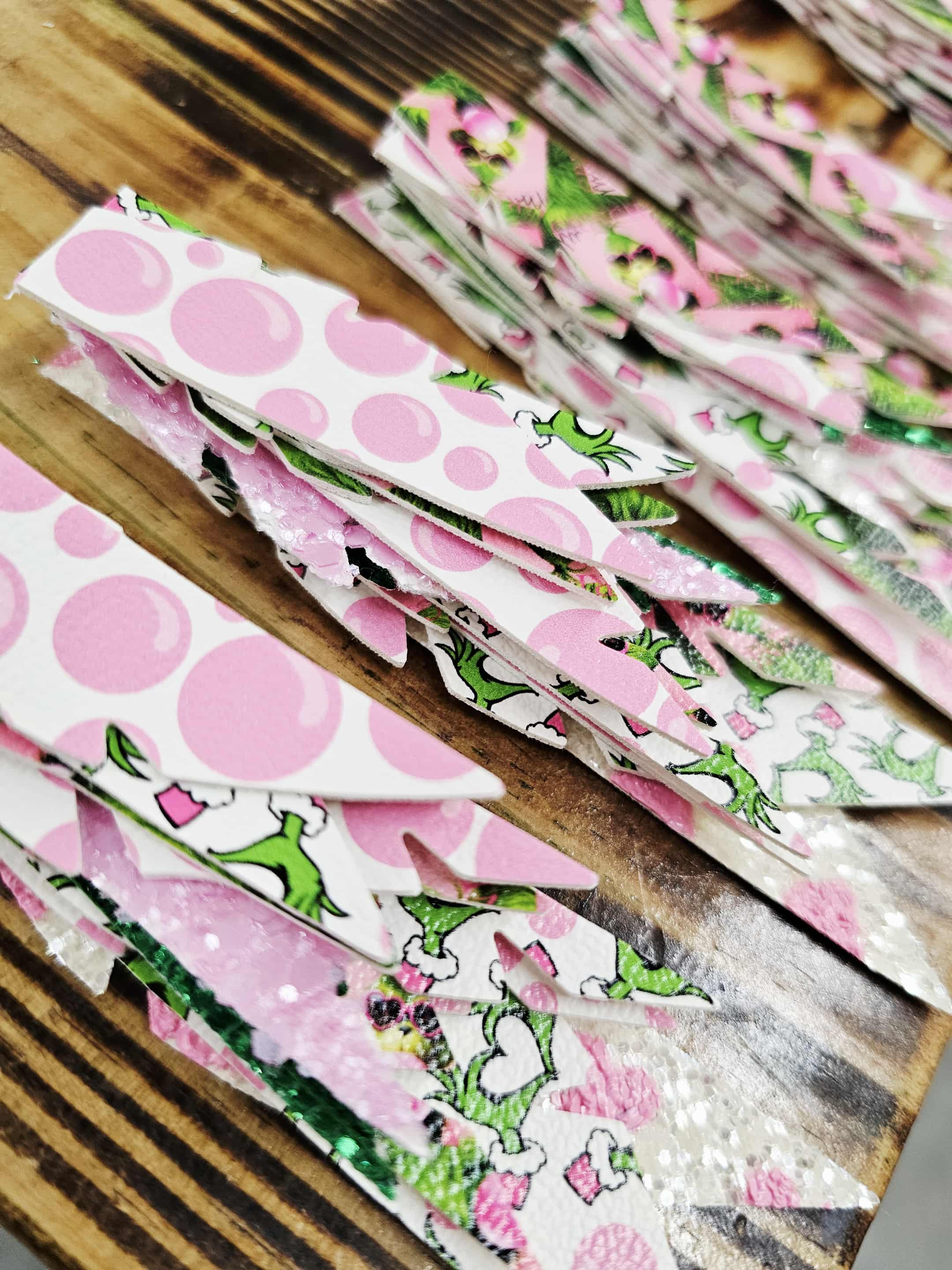 Birthday Bundle SWEATSHIRT- Green & Pink Grinch!