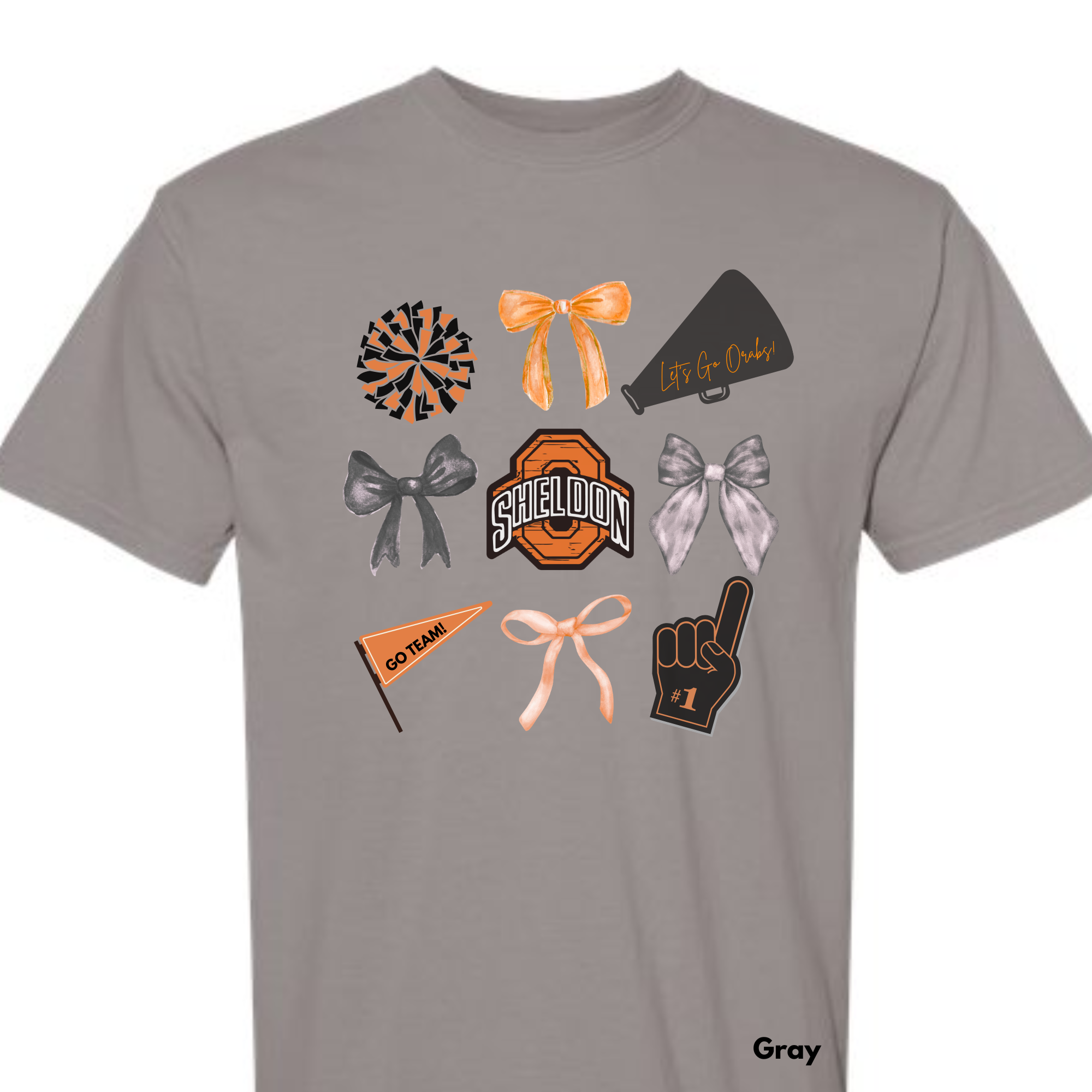 *** PRE-ORDER *** Sheldon ORABS Bows & (Foot)balls & Go Team YOUTH TEES