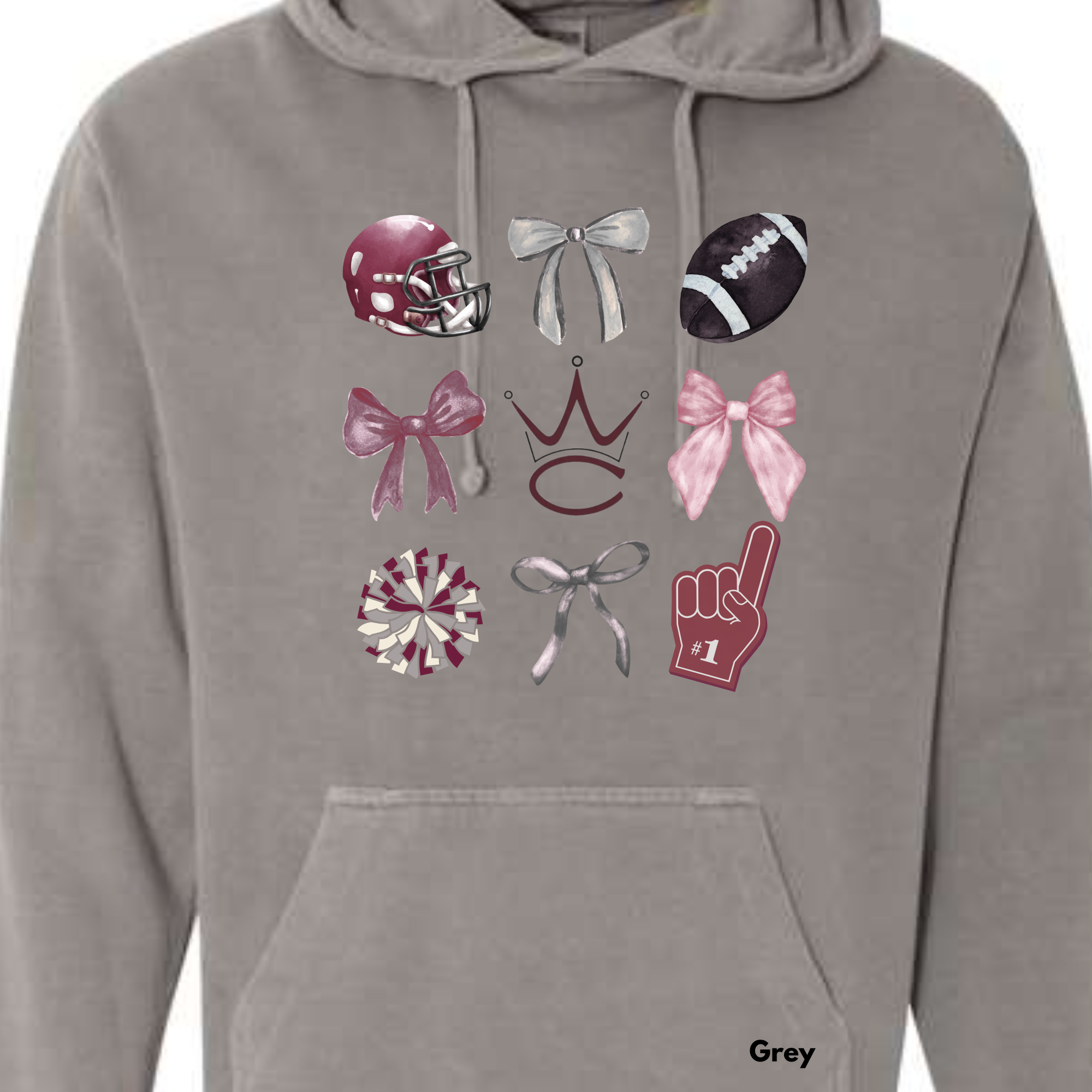 *** PRE-ORDER *** Wolfpack Bows & (Foot)Balls & Go Team ADULT SWEATSHIRTS