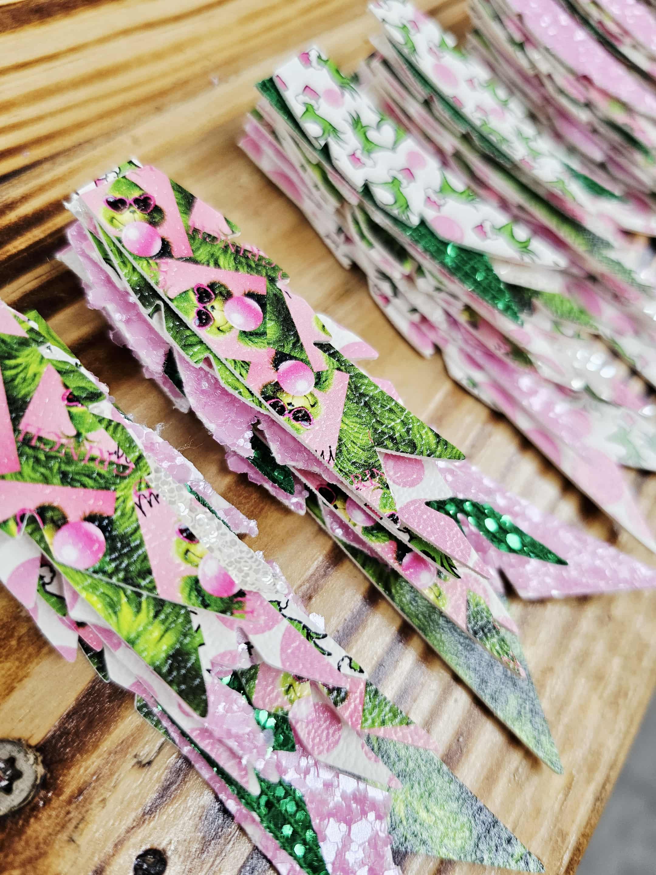 Birthday Bundle SWEATSHIRT- Green & Pink Grinch!