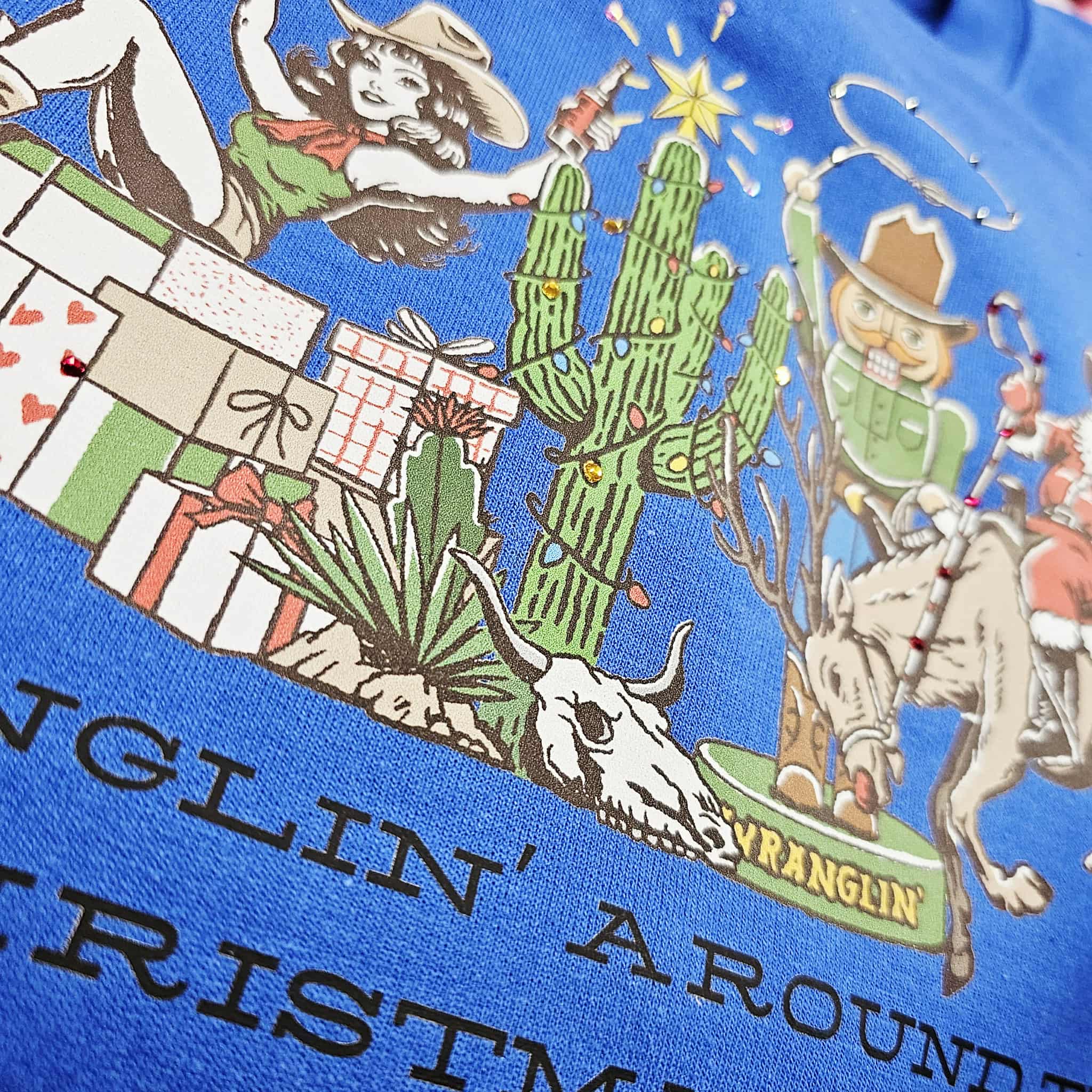 Wranglin' Around the Christmas Tree- SWEATSHIRTS