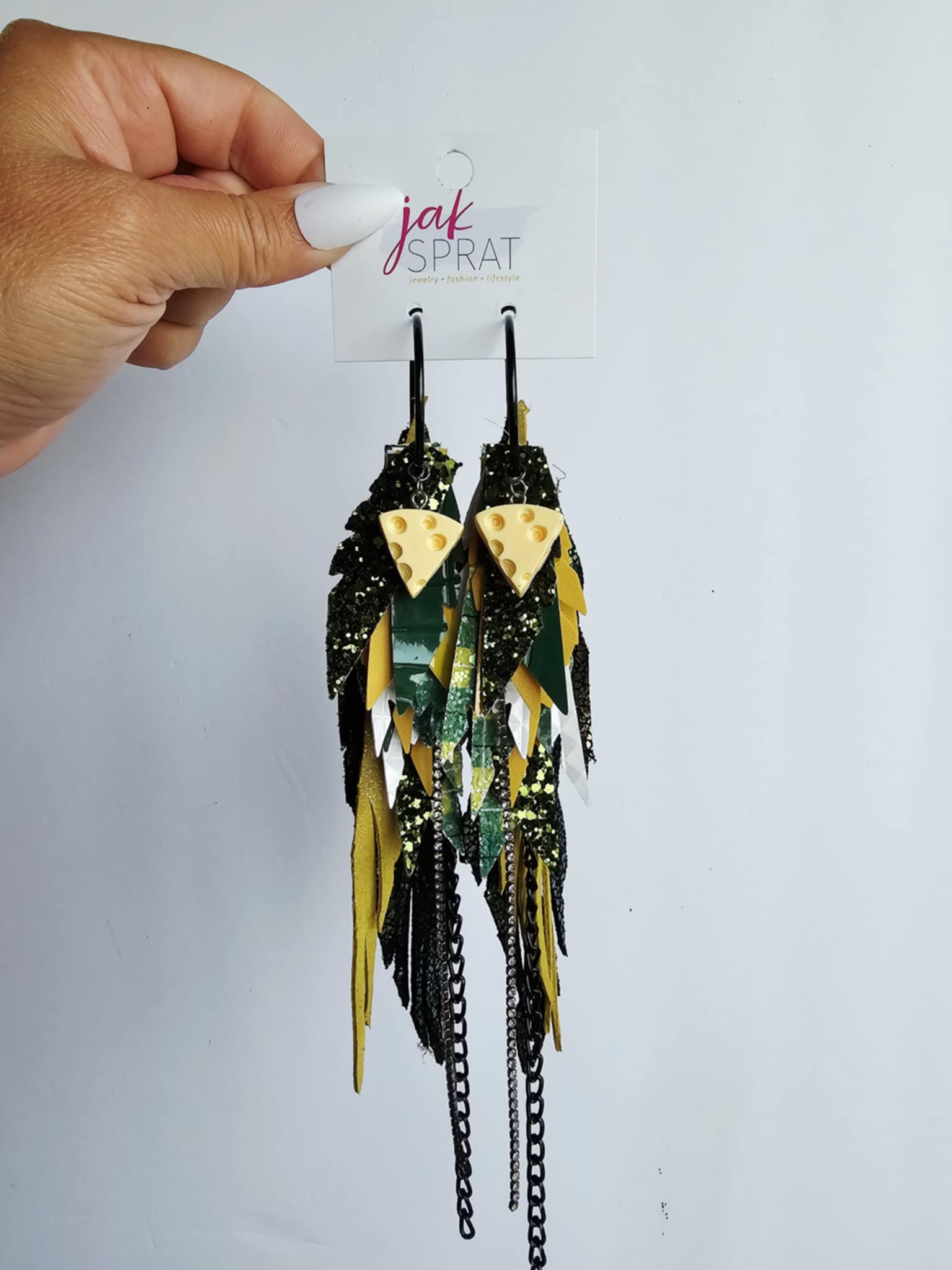 Boujee at the Ballfield FOOTBALL EDITION | Green & Yellow HHY20GY