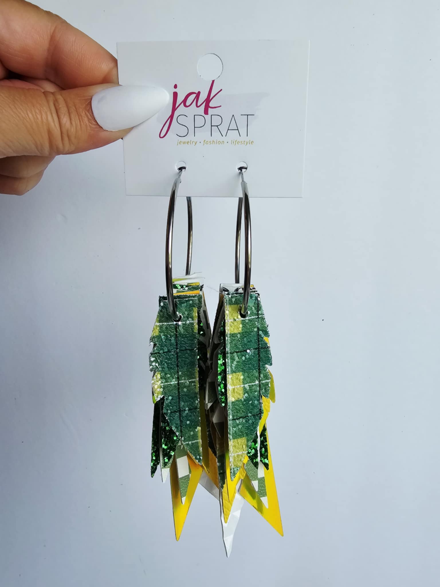 Boujee at the Ballfield FOOTBALL EDITION | Green & Yellow HHY29GY