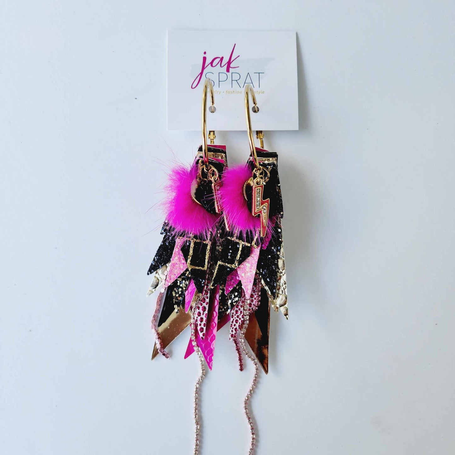 Sarah Potenza Collection | JAK'd Up Fabulous Feathers #1