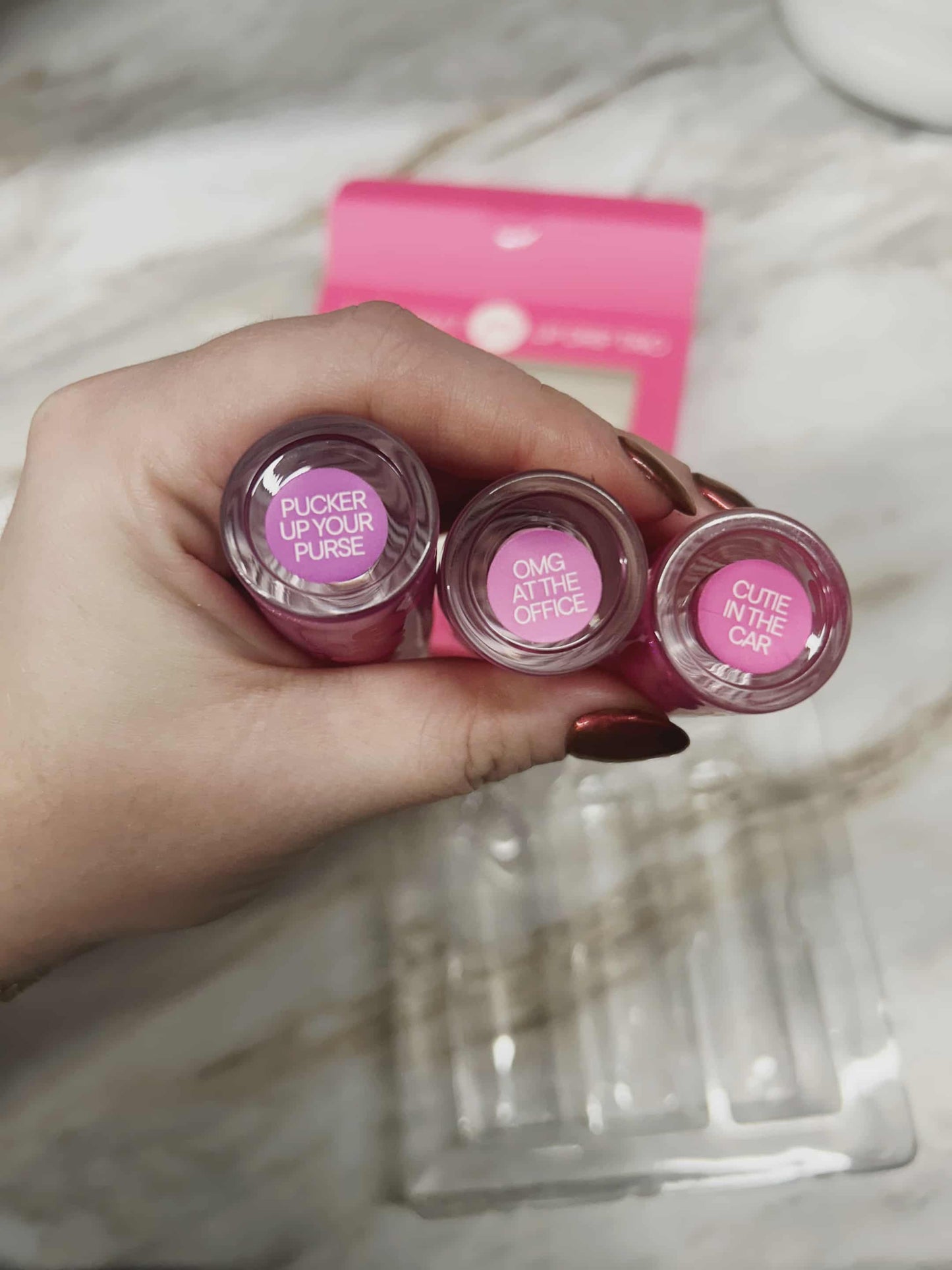 JAK Sprat + TMLL Lip Drip Trio- Perfect Pinks