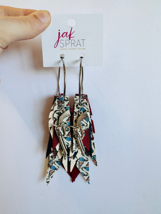 Red, White, & Rodeo | Fabulous Feathers #66