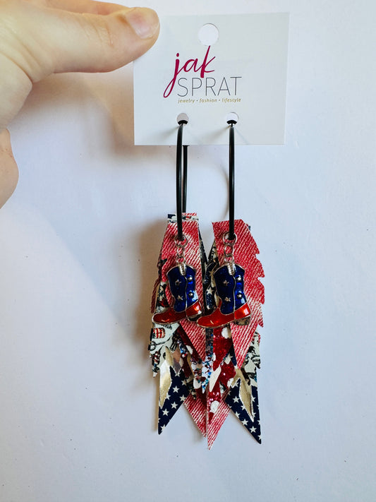 Red, White, & Rodeo | Fabulous Feathers #64