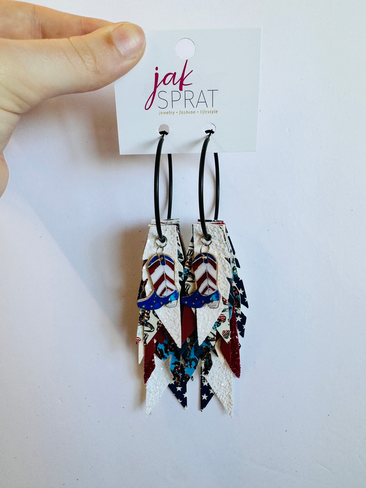 Red, White, & Rodeo | Fabulous Feathers #54