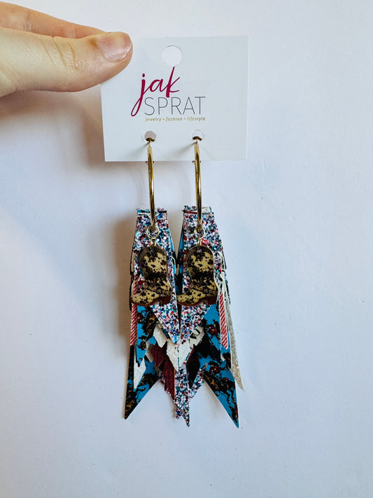 Red, White, & Rodeo | Fabulous Feathers #45
