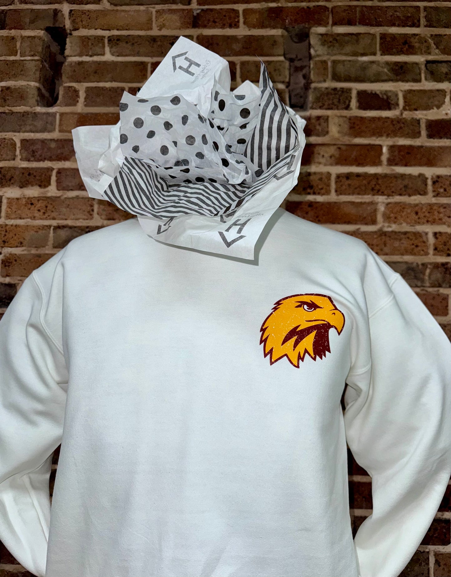*PRE-ORDER* Distressed HAWKS Sweatshirt