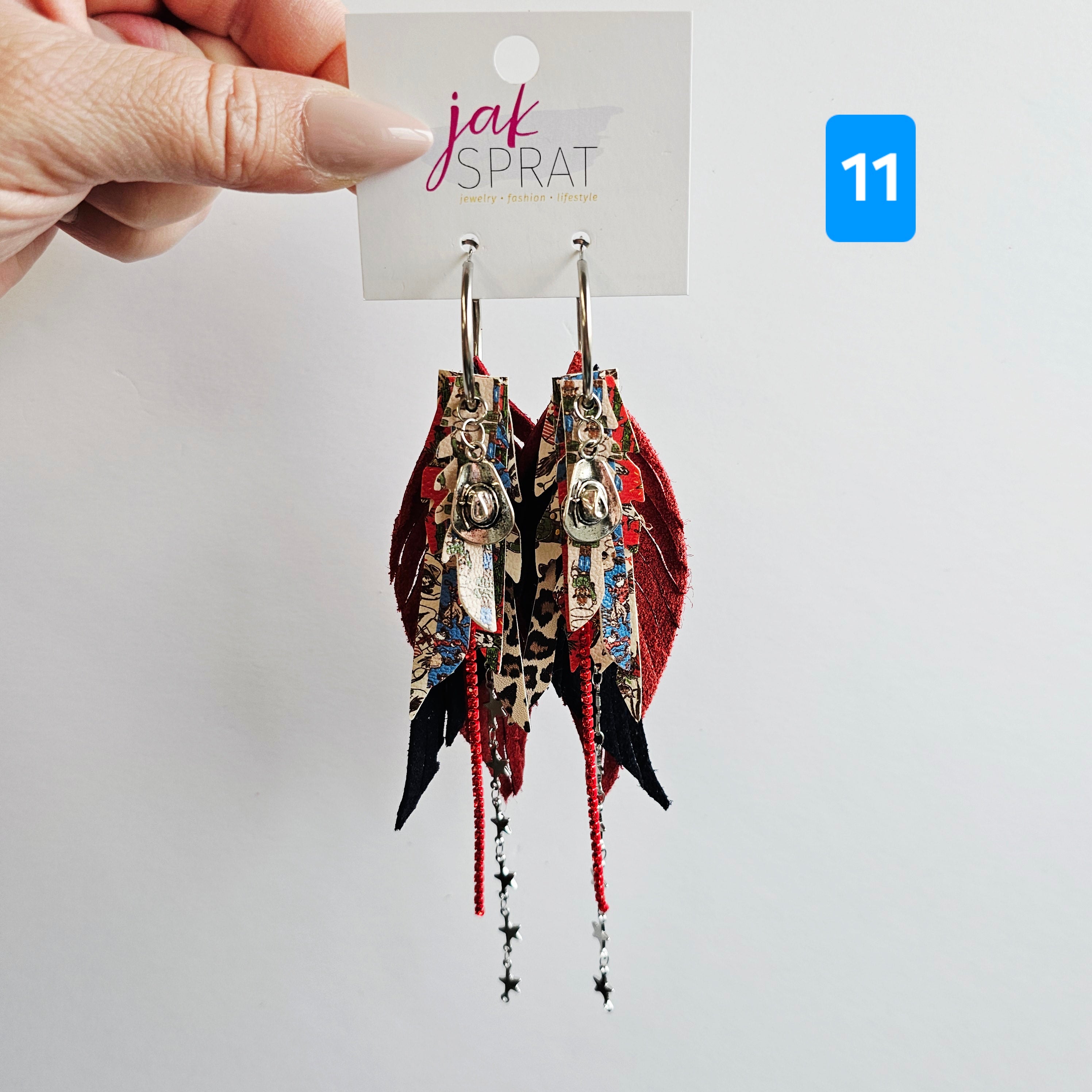 Wranglin' Around the Christmas Tree Bundle- EARRINGS