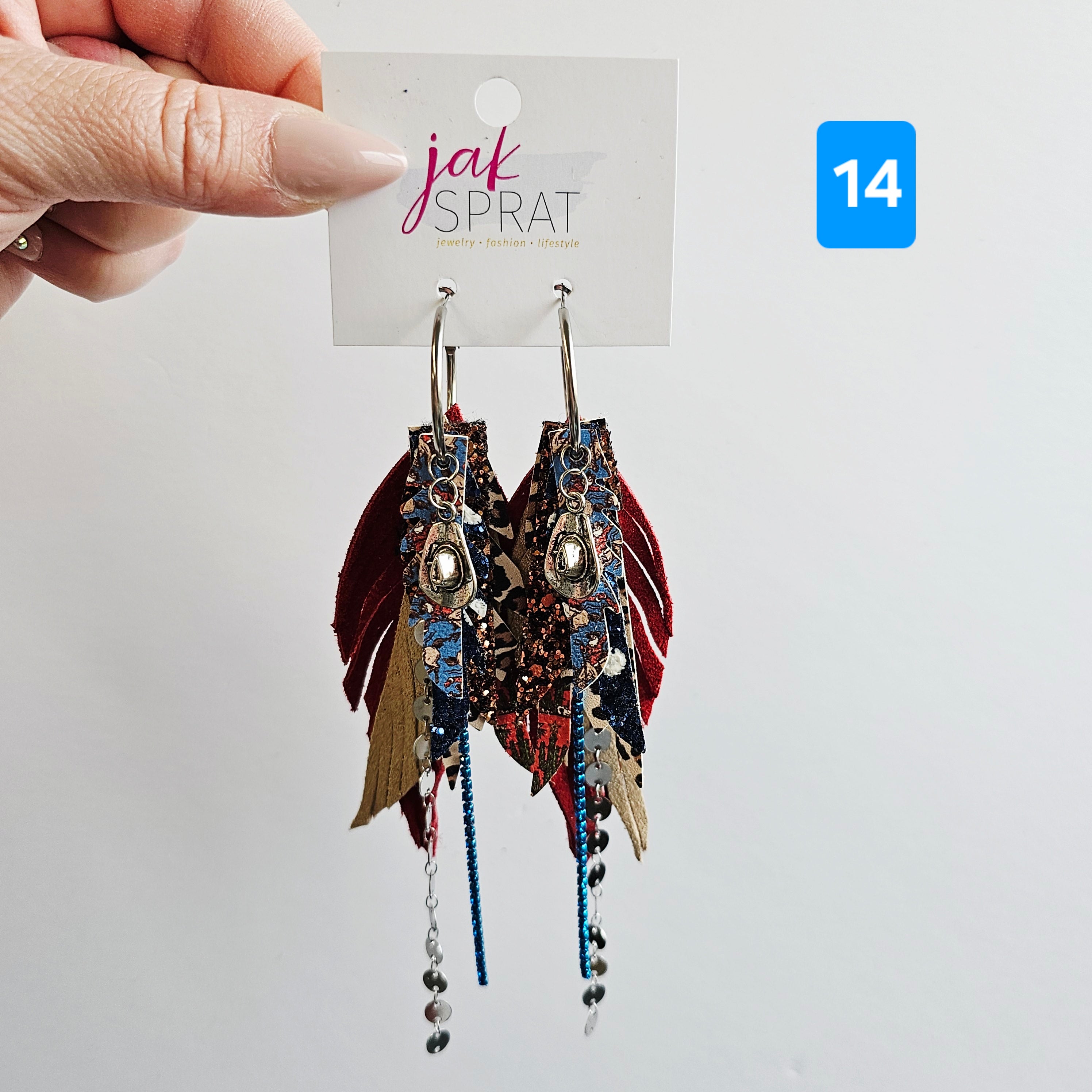 Wranglin' Around the Christmas Tree Bundle- EARRINGS