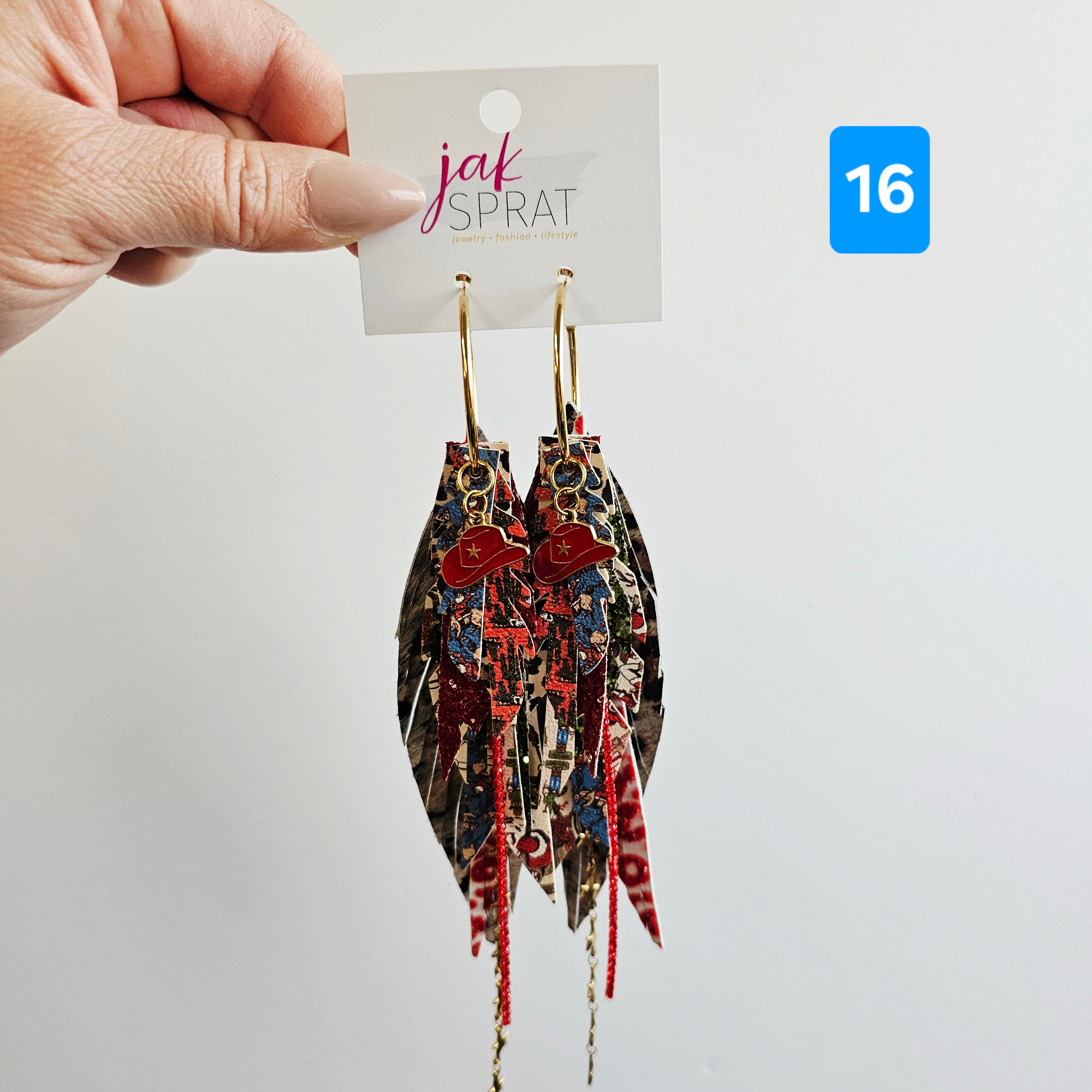 Wranglin' Around the Christmas Tree Bundle- EARRINGS