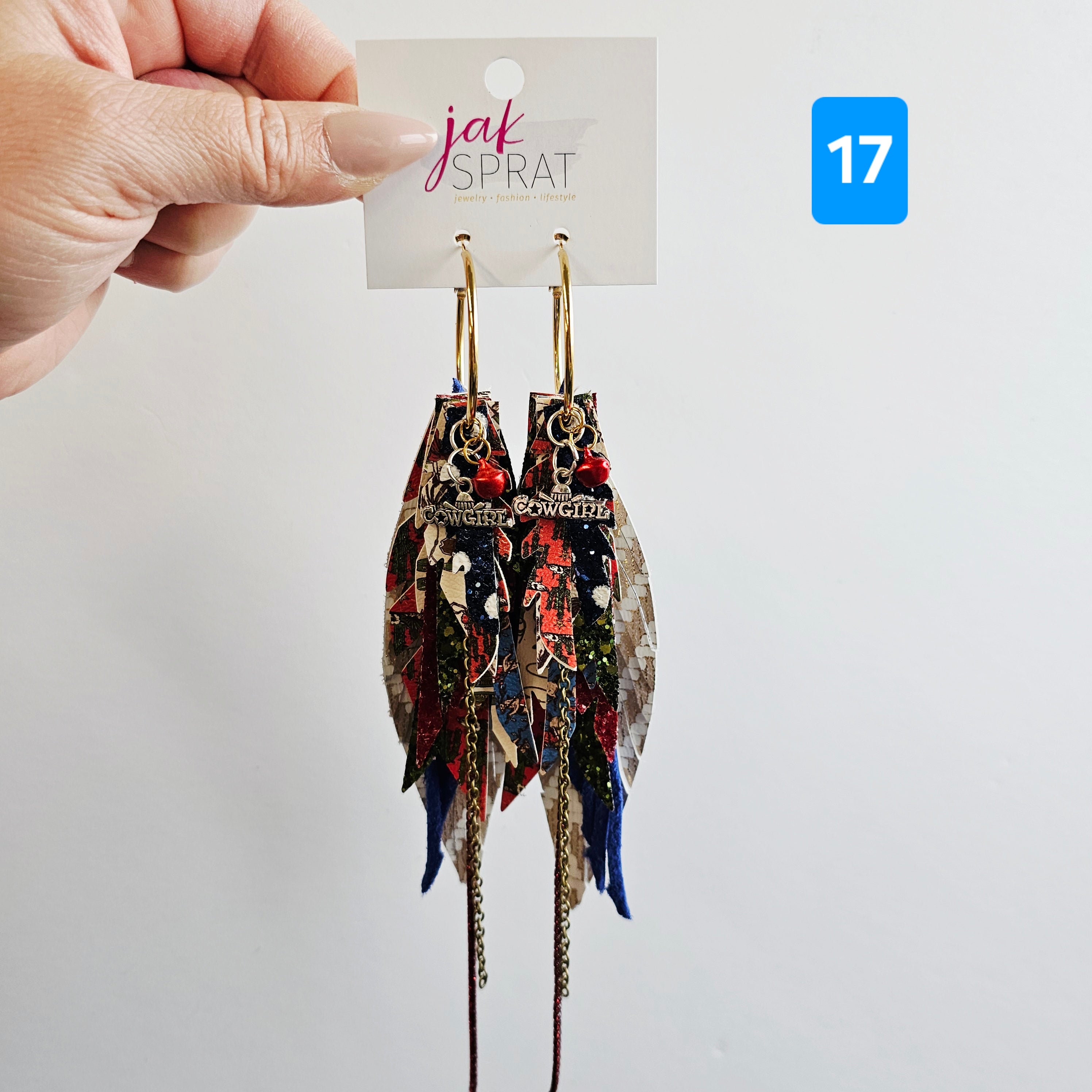 Wranglin' Around the Christmas Tree Bundle- EARRINGS