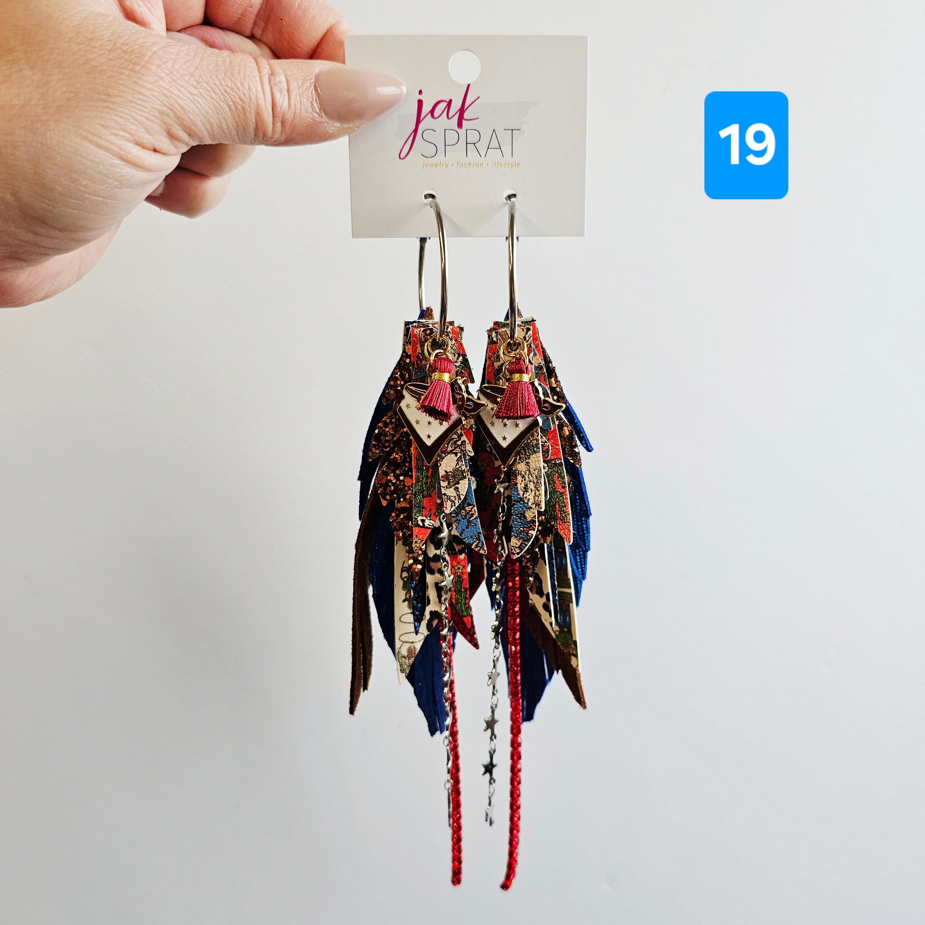 Wranglin' Around the Christmas Tree Bundle- EARRINGS