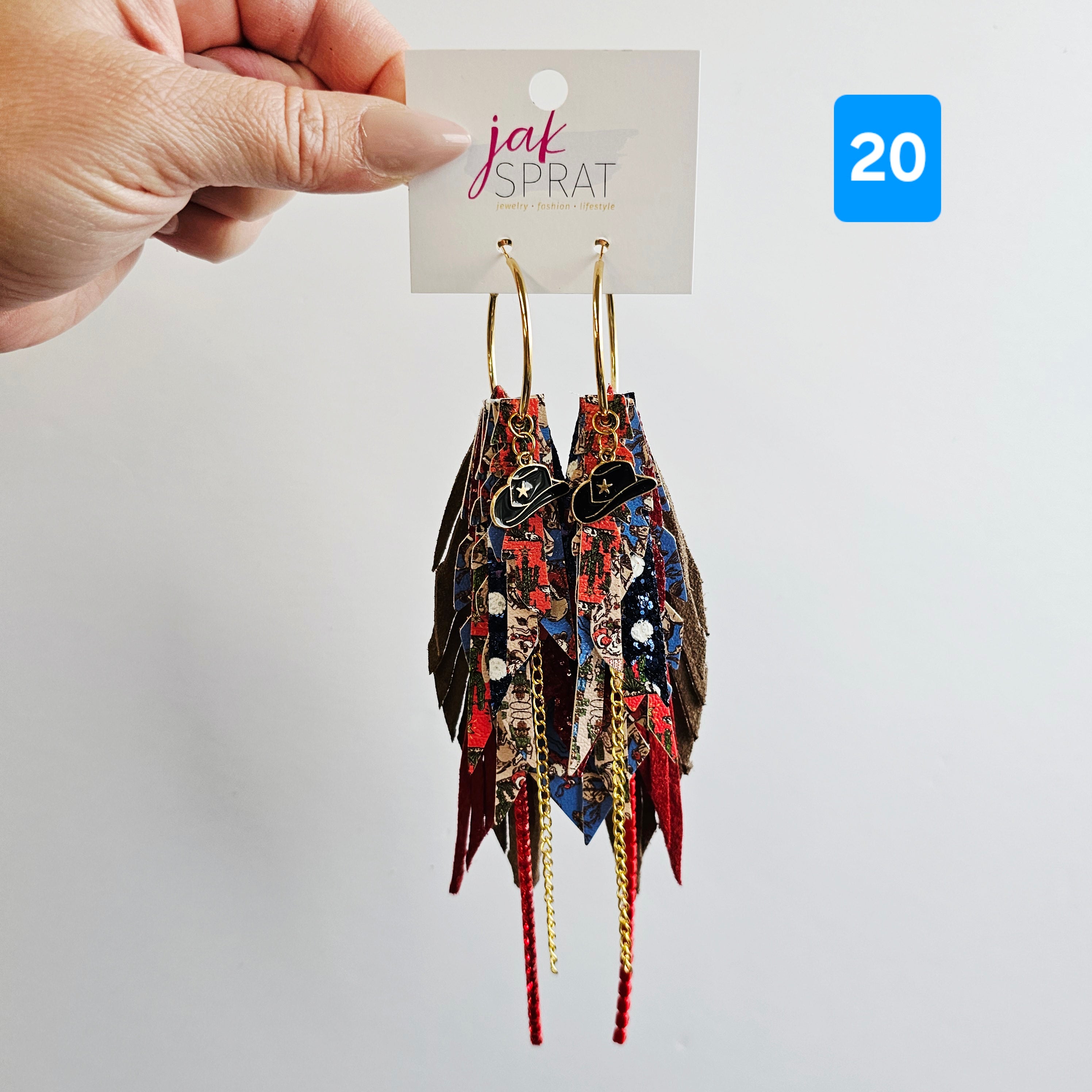 Wranglin' Around the Christmas Tree Bundle- EARRINGS