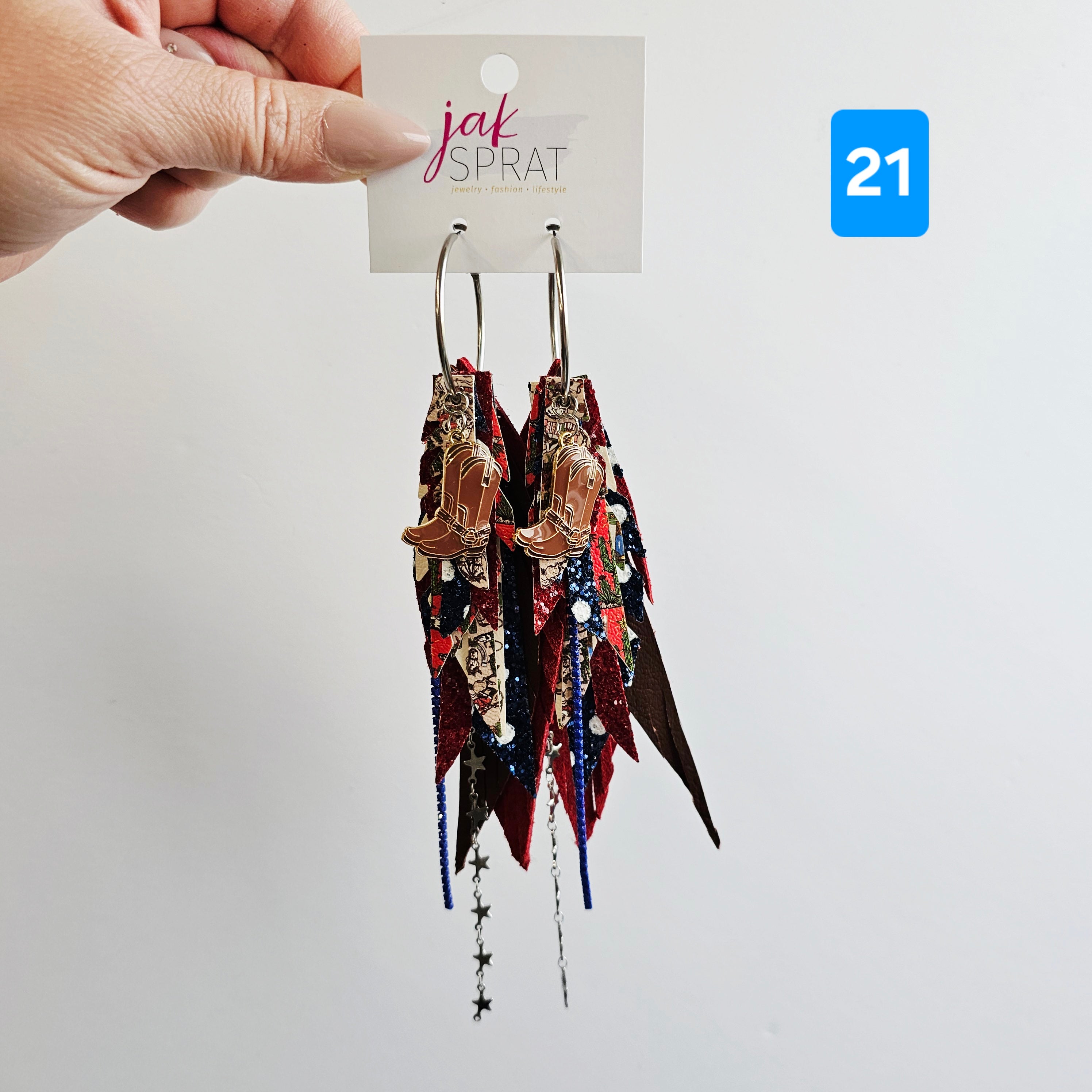 Wranglin' Around the Christmas Tree Bundle- EARRINGS