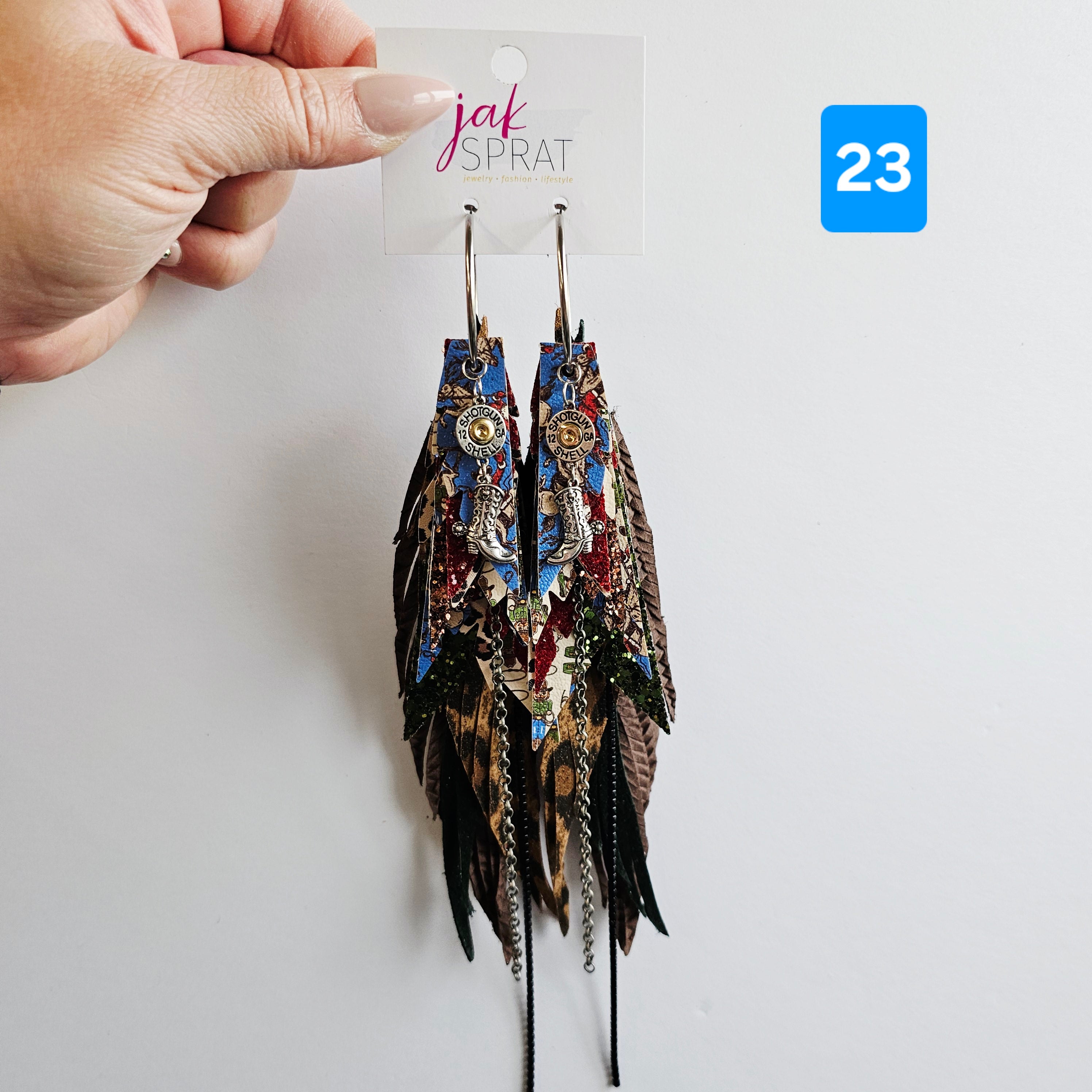 Wranglin' Around the Christmas Tree Bundle- EARRINGS