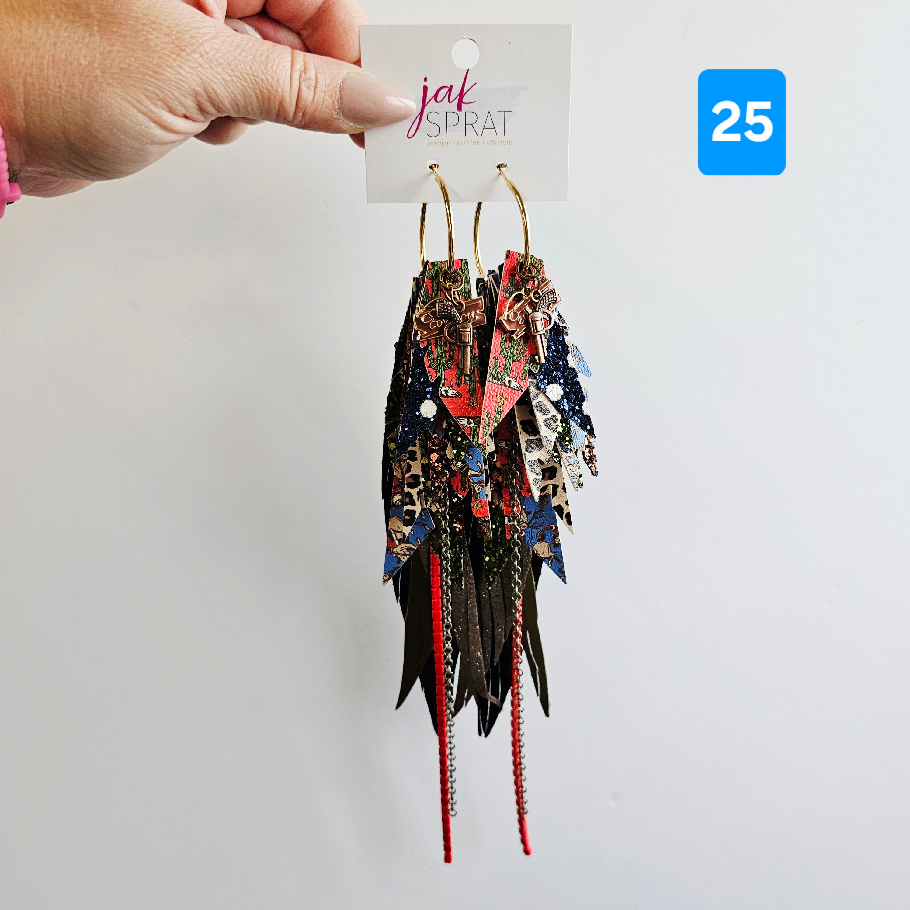 Wranglin' Around the Christmas Tree Bundle- EARRINGS