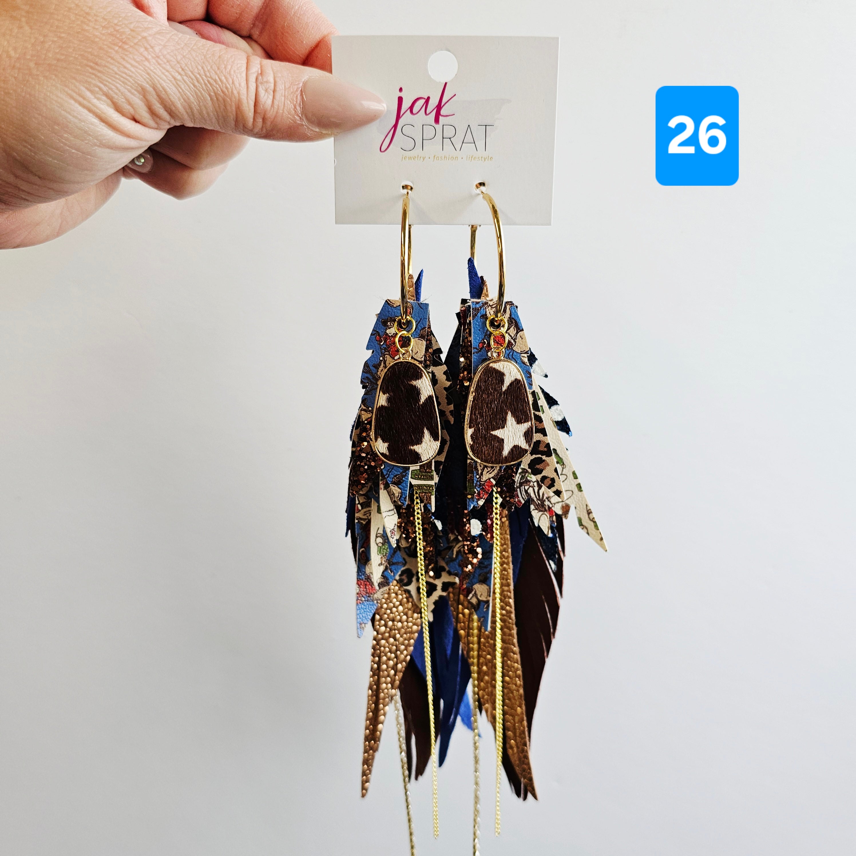 Wranglin' Around the Christmas Tree Bundle- EARRINGS