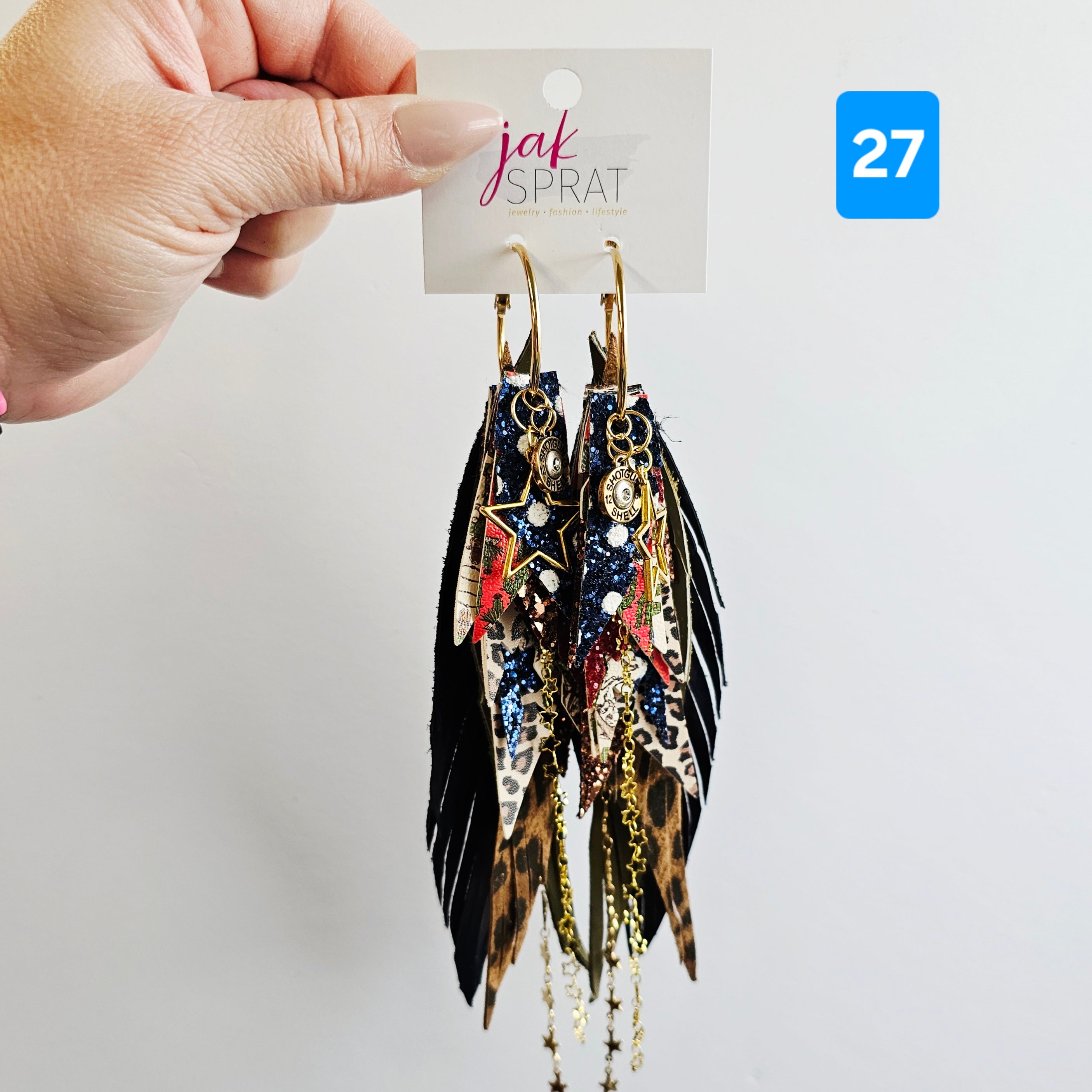 Wranglin' Around the Christmas Tree Bundle- EARRINGS