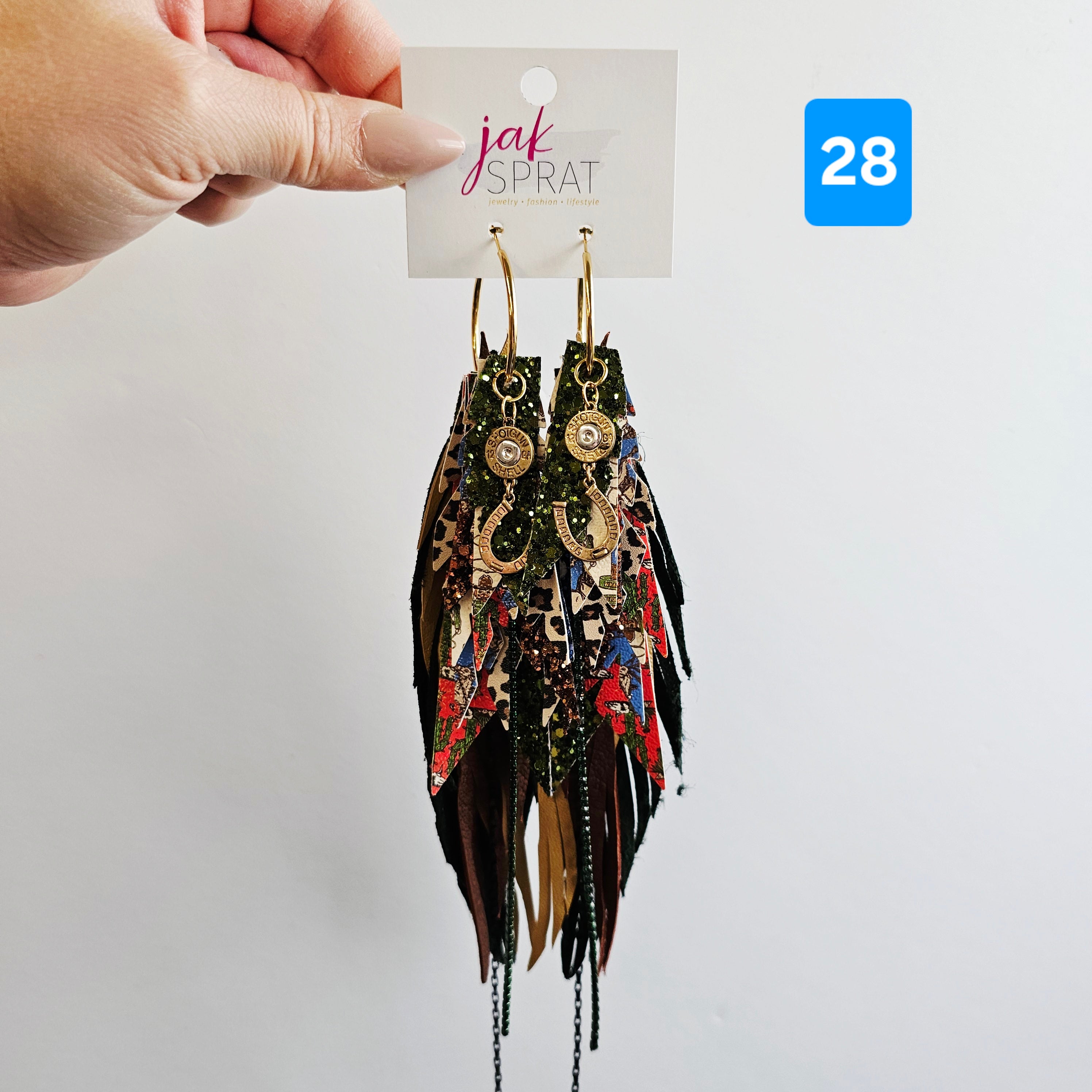 Wranglin' Around the Christmas Tree Bundle- EARRINGS