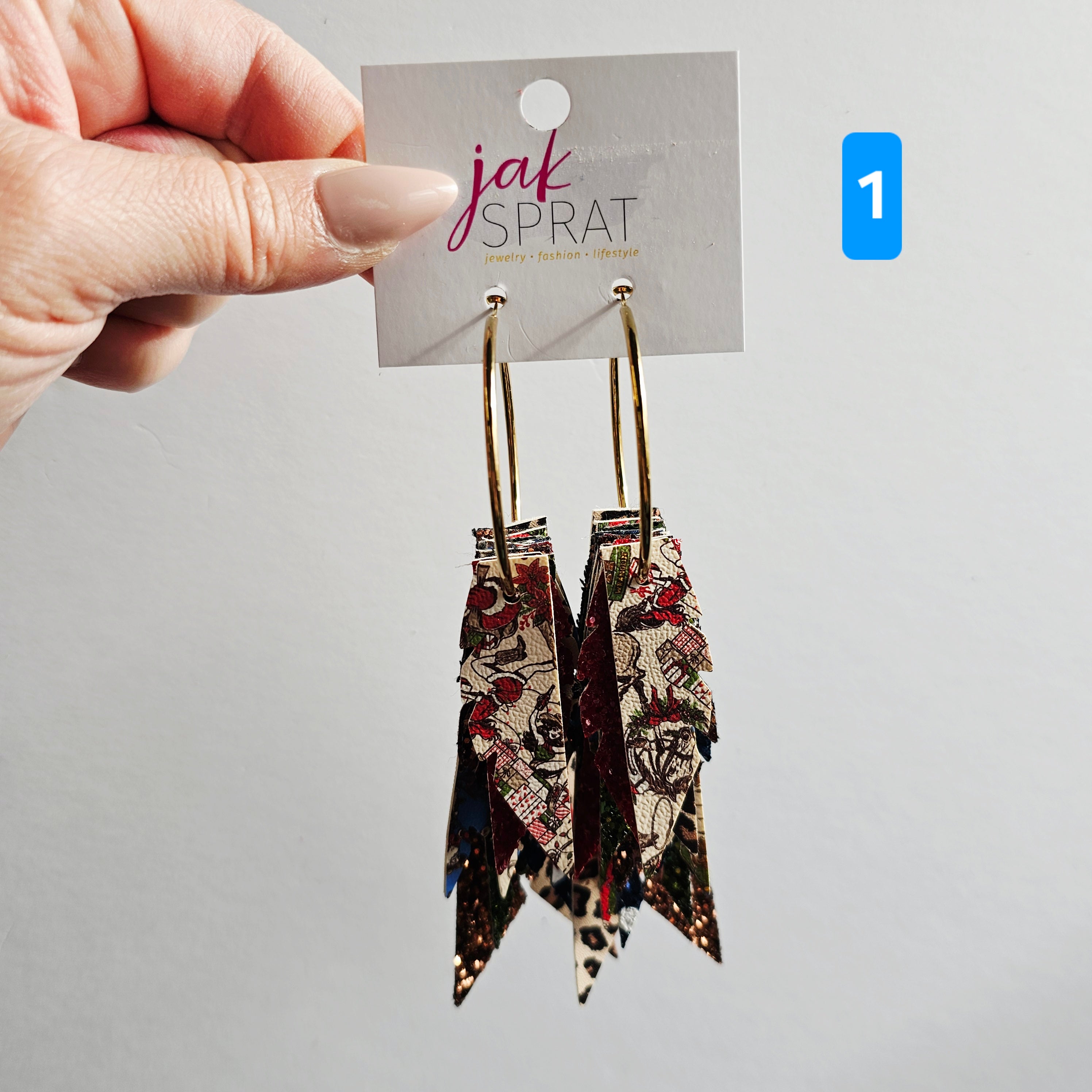 Wranglin' Around the Christmas Tree Bundle- EARRINGS