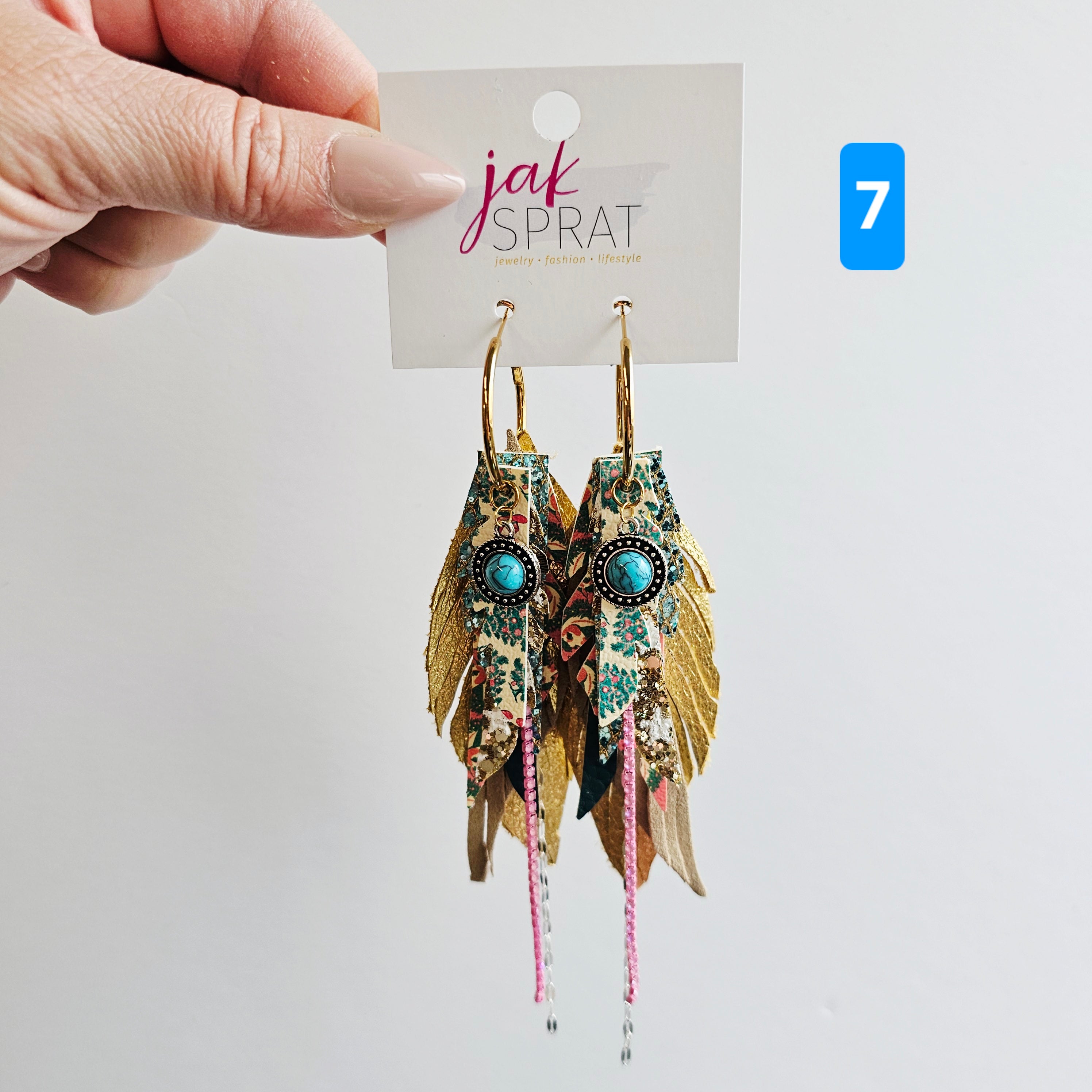 Have a Holly Dolly Christmas- EARRINGS