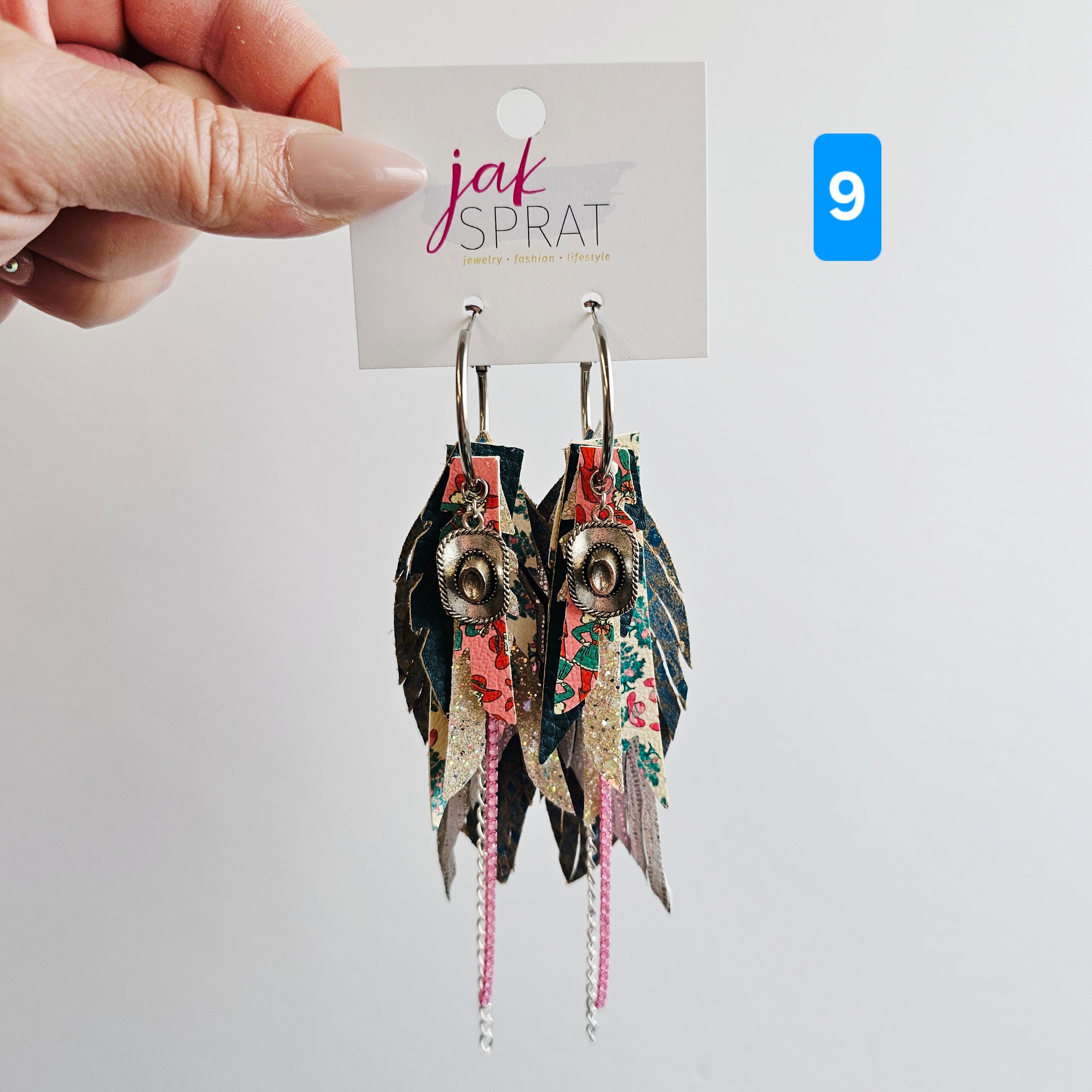 Have a Holly Dolly Christmas- EARRINGS