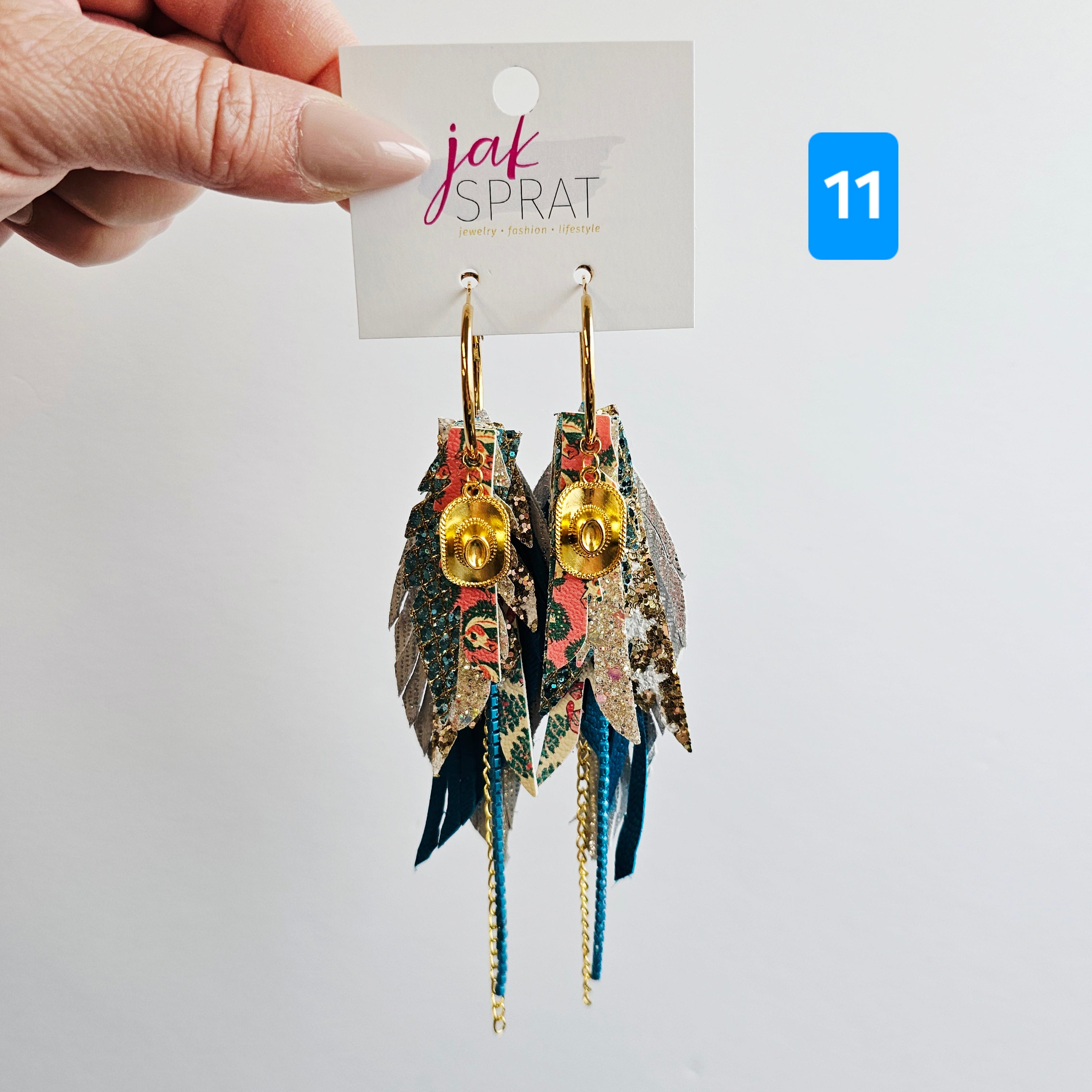 Have a Holly Dolly Christmas- EARRINGS