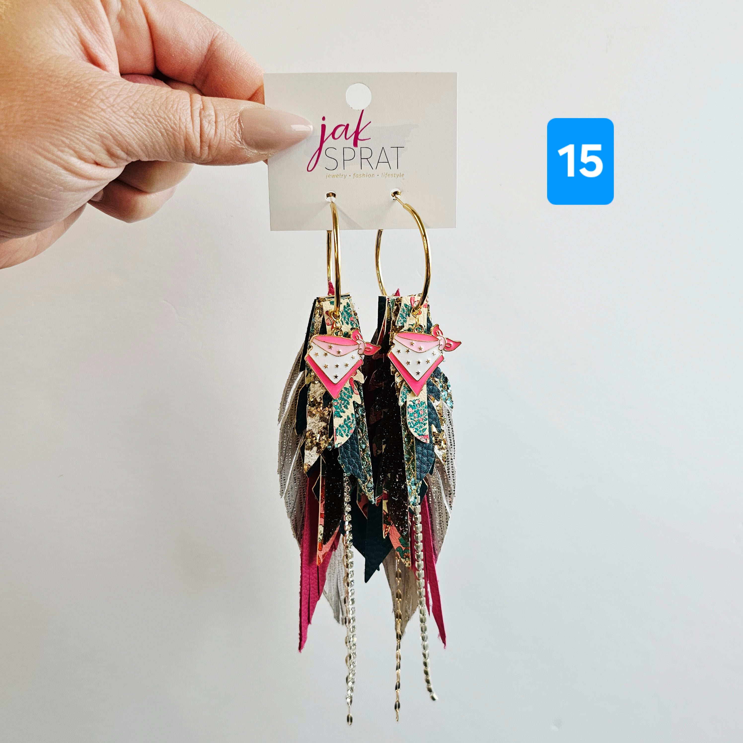 Have a Holly Dolly Christmas- EARRINGS