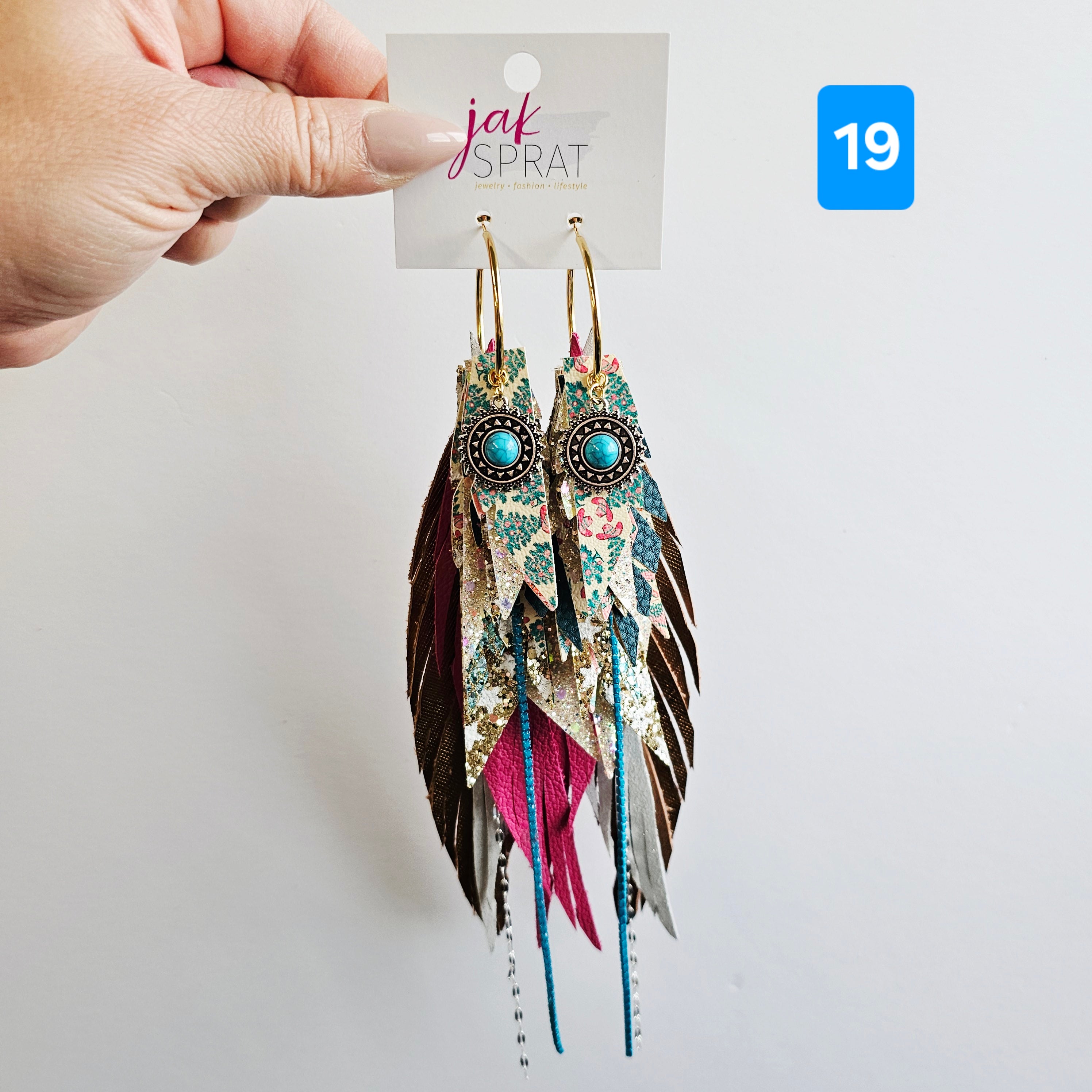 Have a Holly Dolly Christmas- EARRINGS