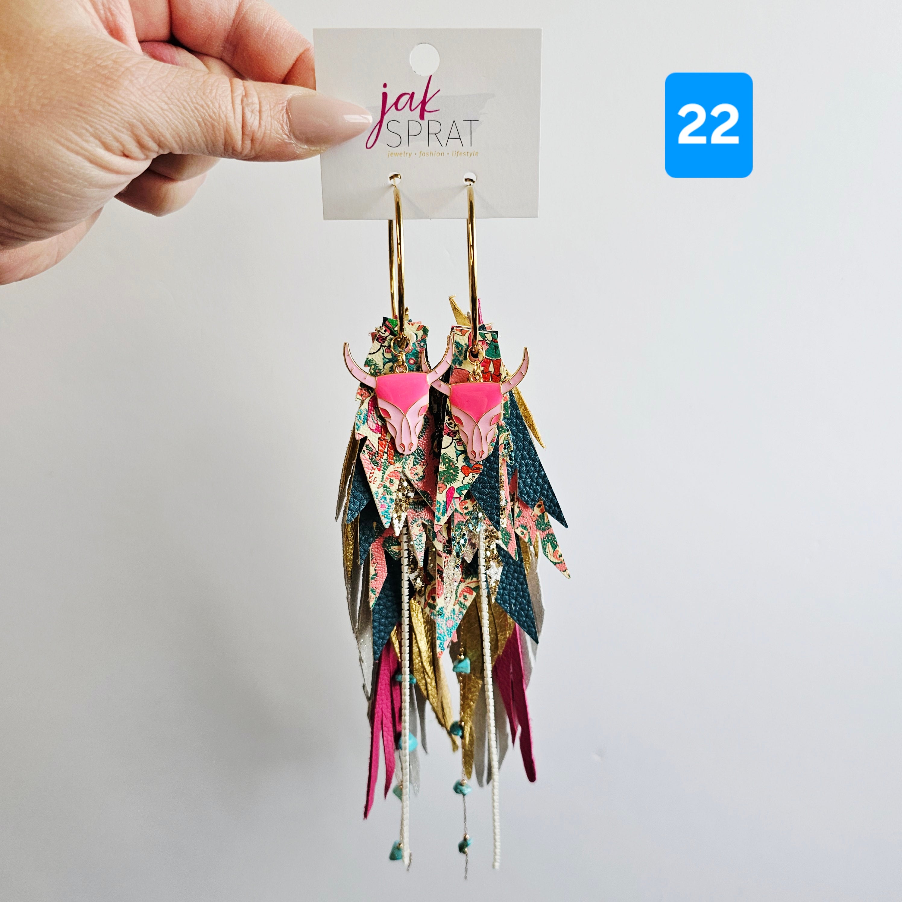 Have a Holly Dolly Christmas- EARRINGS