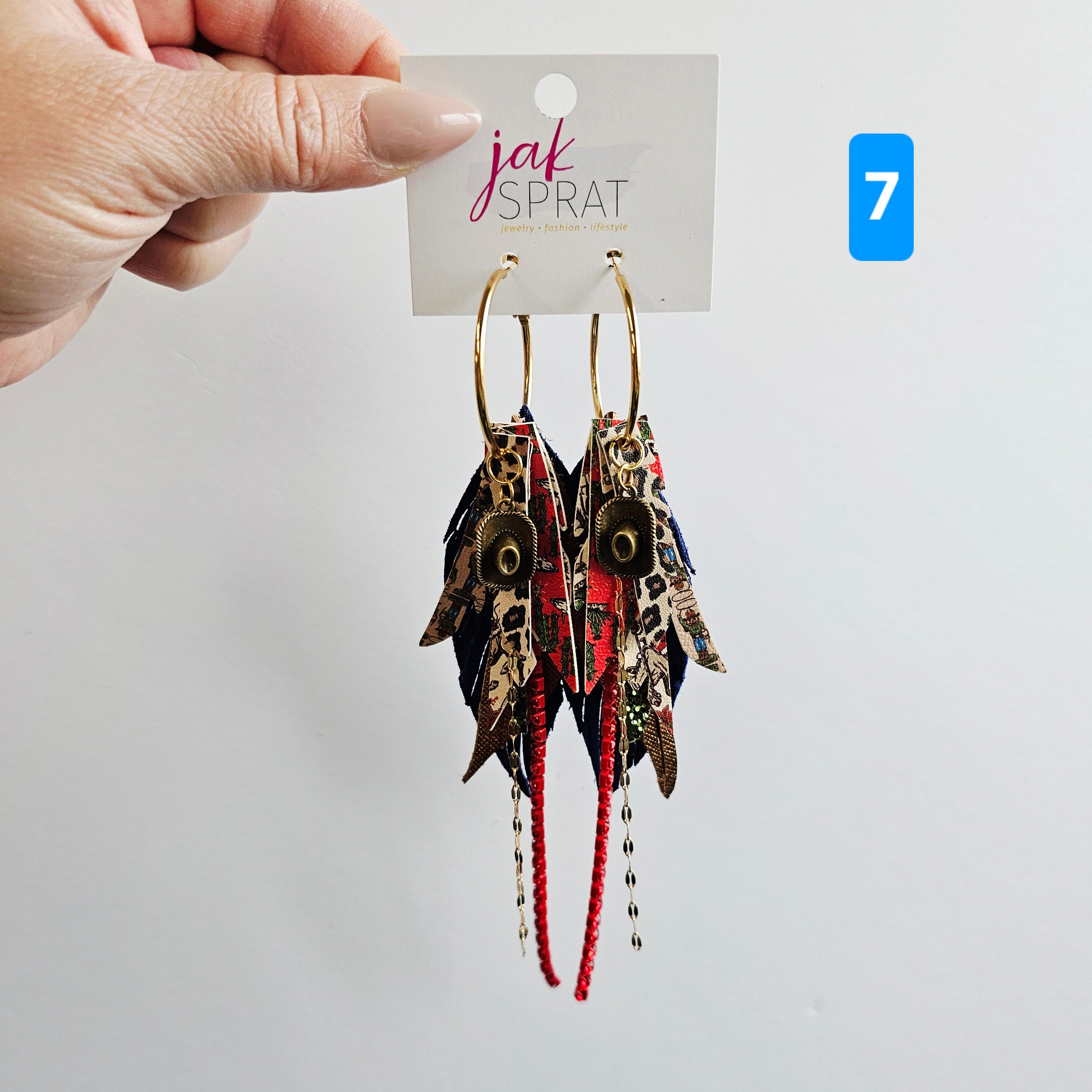 Wranglin' Around the Christmas Tree Bundle- EARRINGS