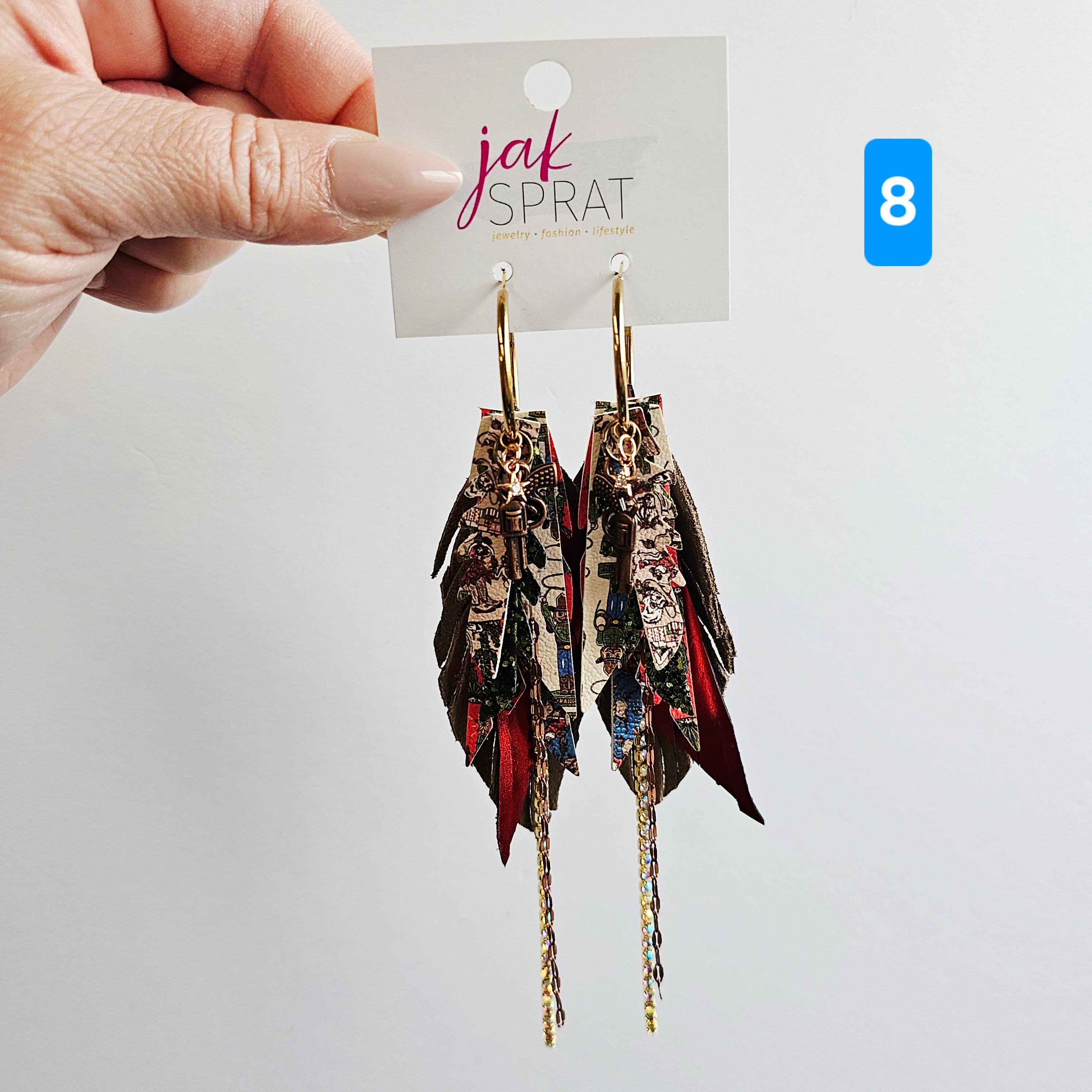 Wranglin' Around the Christmas Tree Bundle- EARRINGS