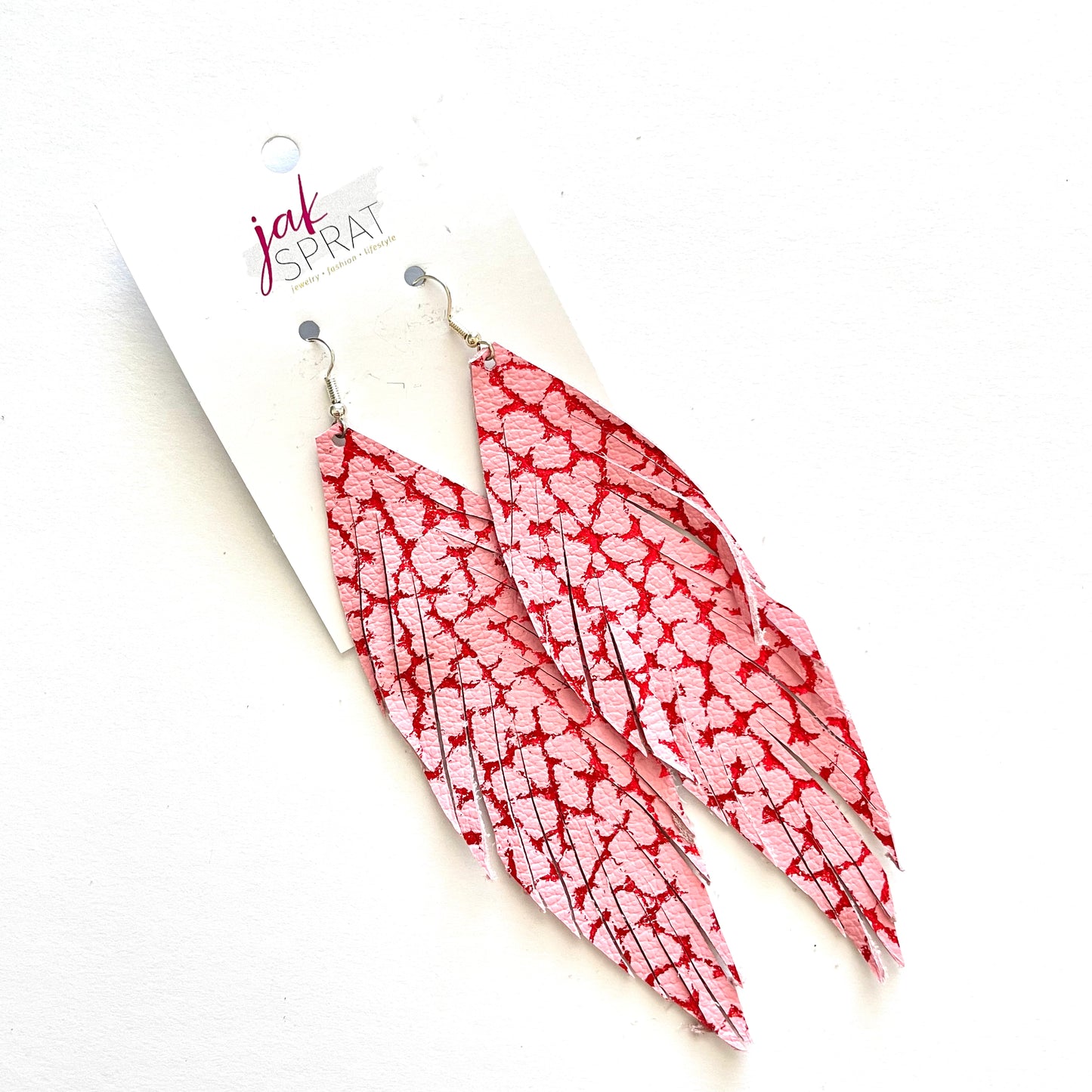 5.5" Leather Feather Shoulder Duster | LFSD510