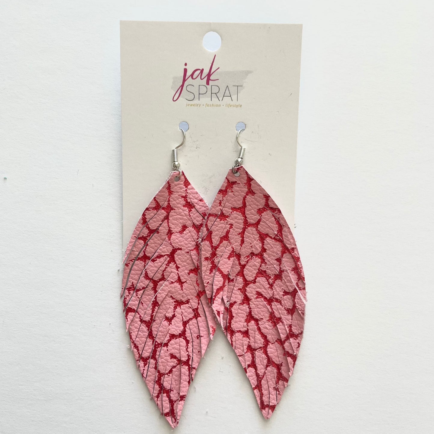 4" Leather Feather Shoulder Duster | LFSD410