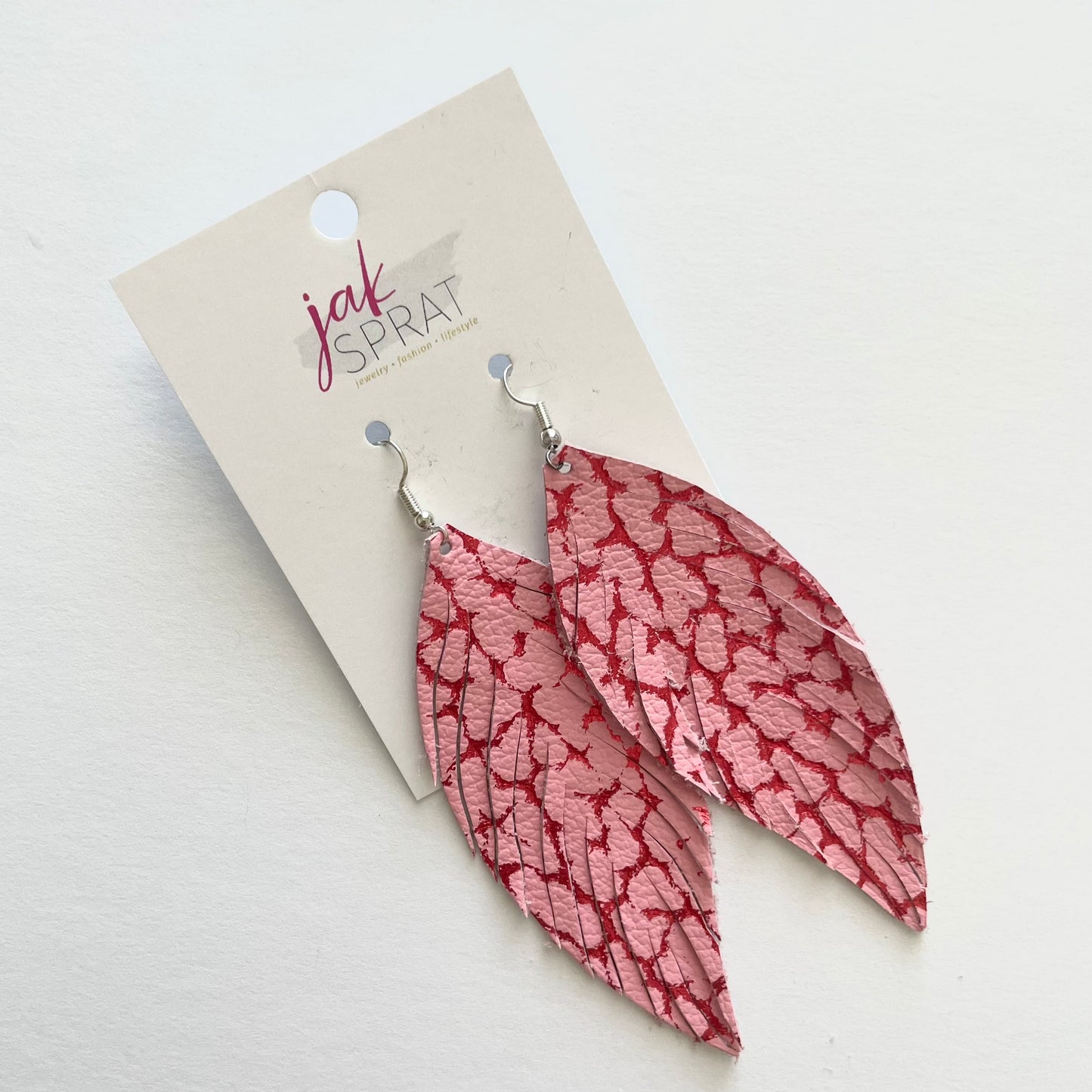 4" Leather Feather Shoulder Duster | LFSD410