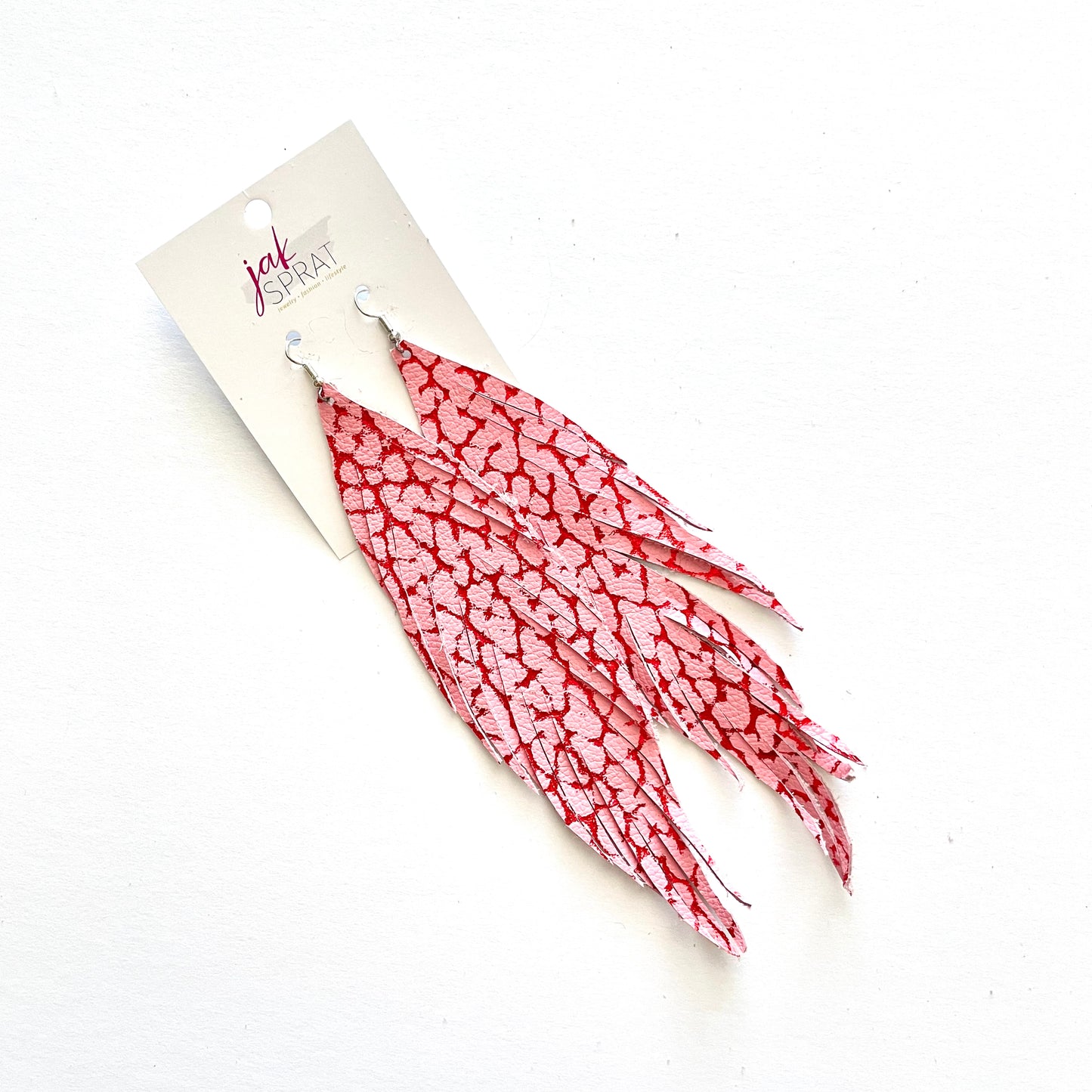 7.5" Leather Feather Shoulder Duster | LFSD75