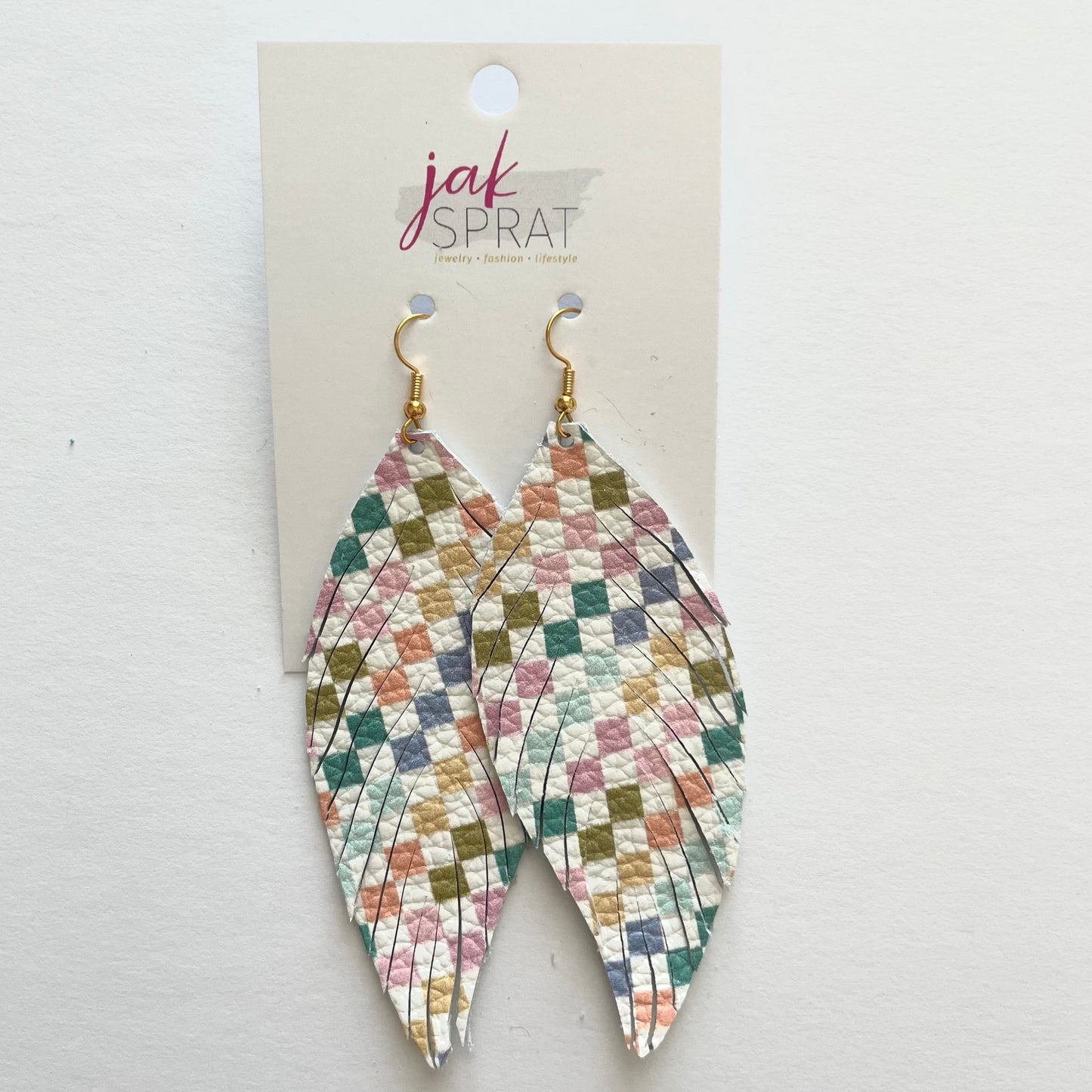 4" Leather Feather Shoulder Duster | LFSD419