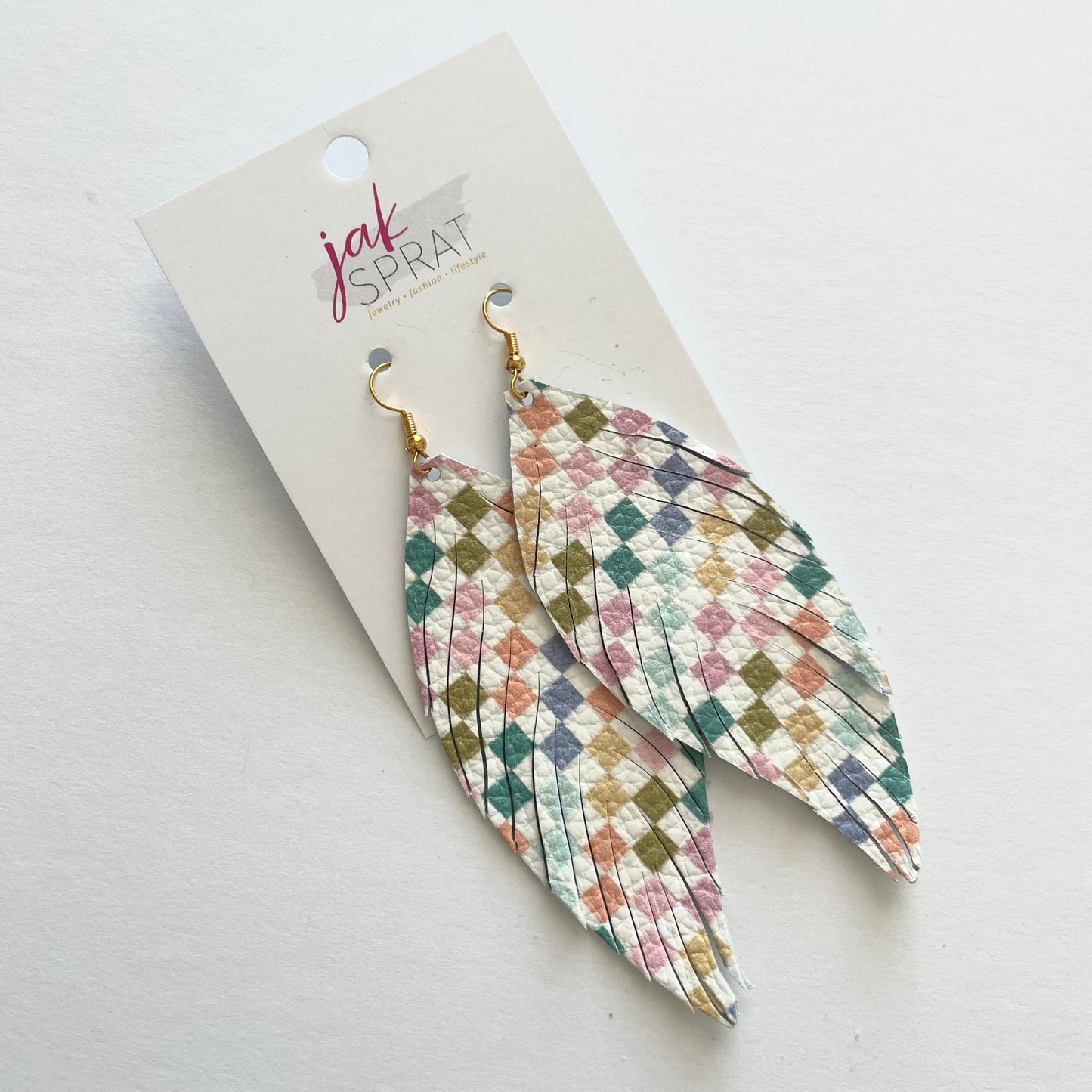 4" Leather Feather Shoulder Duster | LFSD419