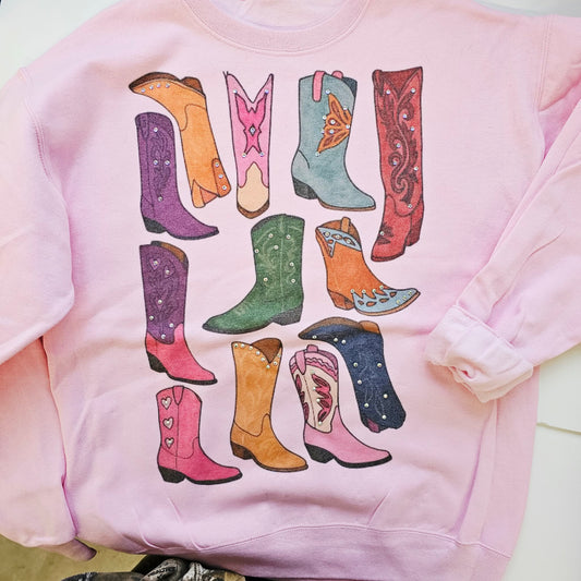 These Boots Sweatshirt