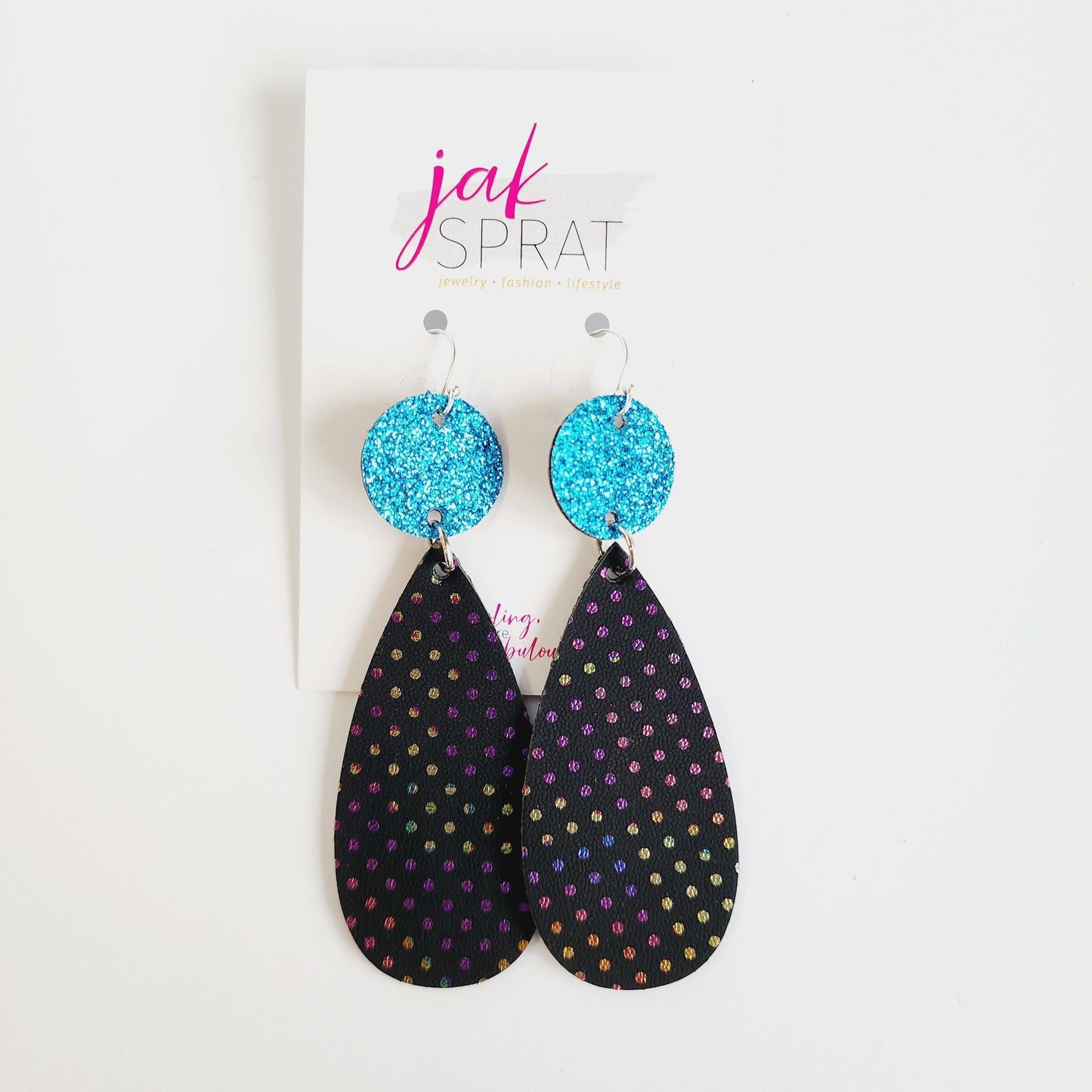 Button Top Tear Drops 3.25" #16 | BN23
