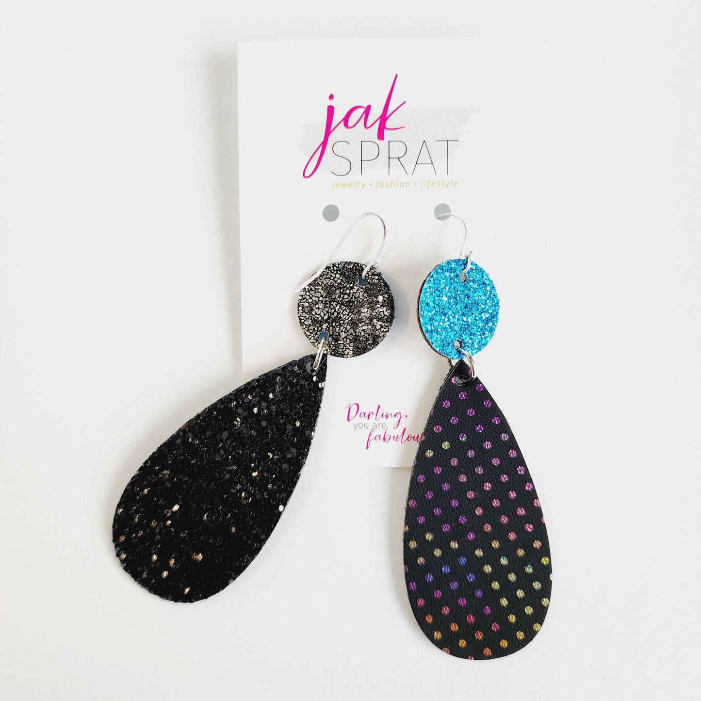 Button Top Tear Drops 3.25" #16 | BN23