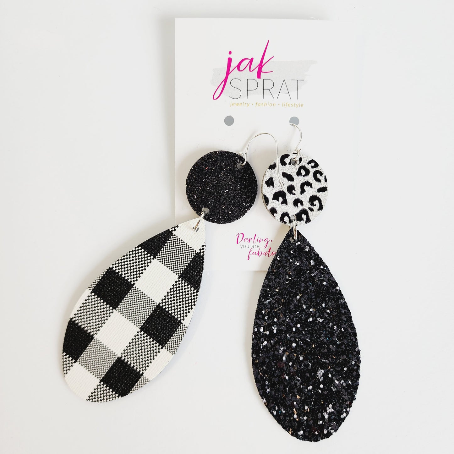 Button Top Tear Drops 4" #18 | BN23